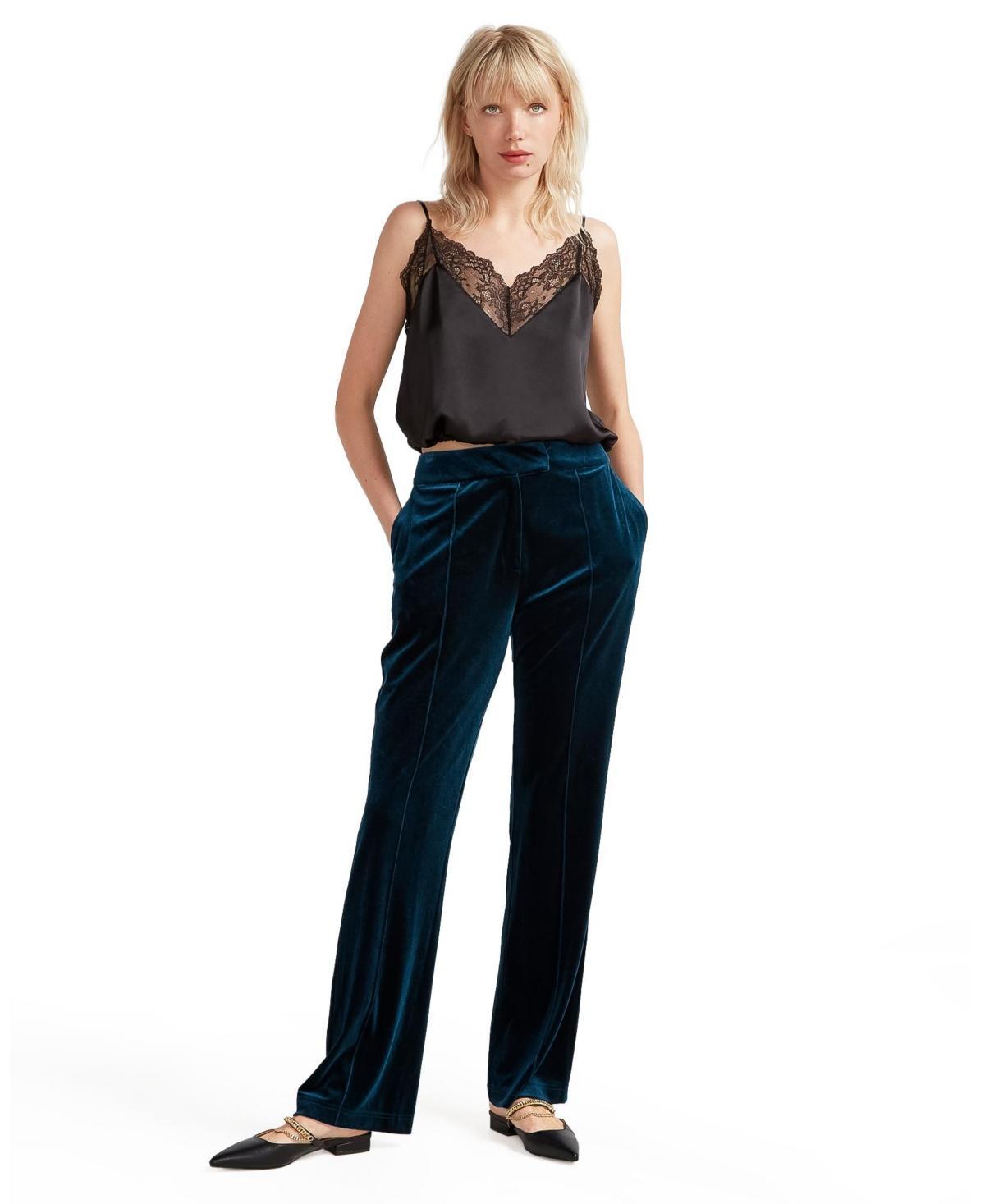 Women Belle & Bloom Reverie Velvet Pant Product Image