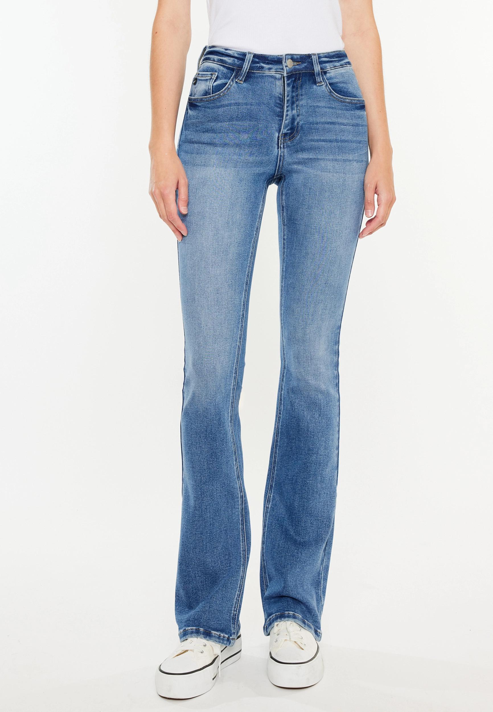 Kancan Kancan Womens Essentials High Rise Bootcut Jeans Blue Denim Size 26 - Maurices Product Image