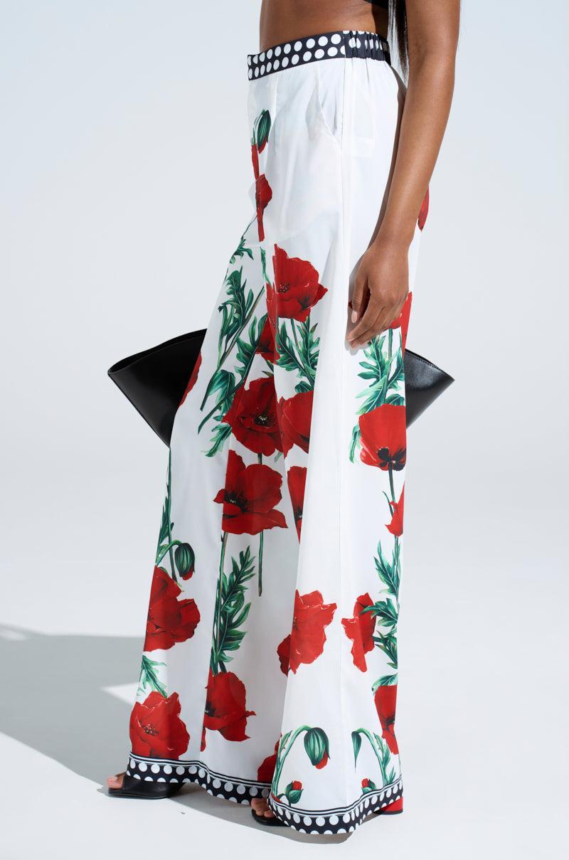 BELLADONNA PRINT PALAZZO PANTS Product Image