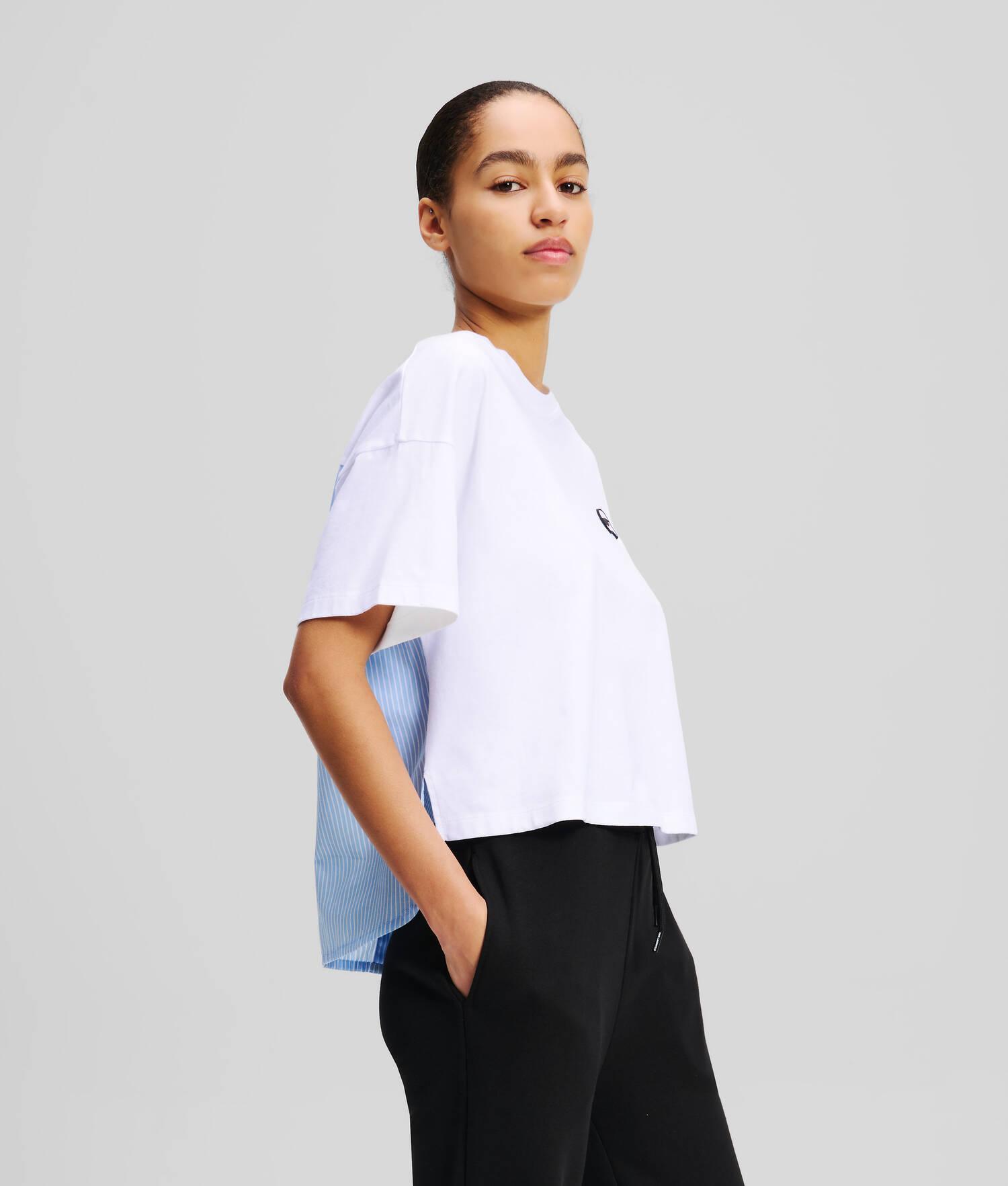 IKON FABRIC MIX T-SHIRT Product Image