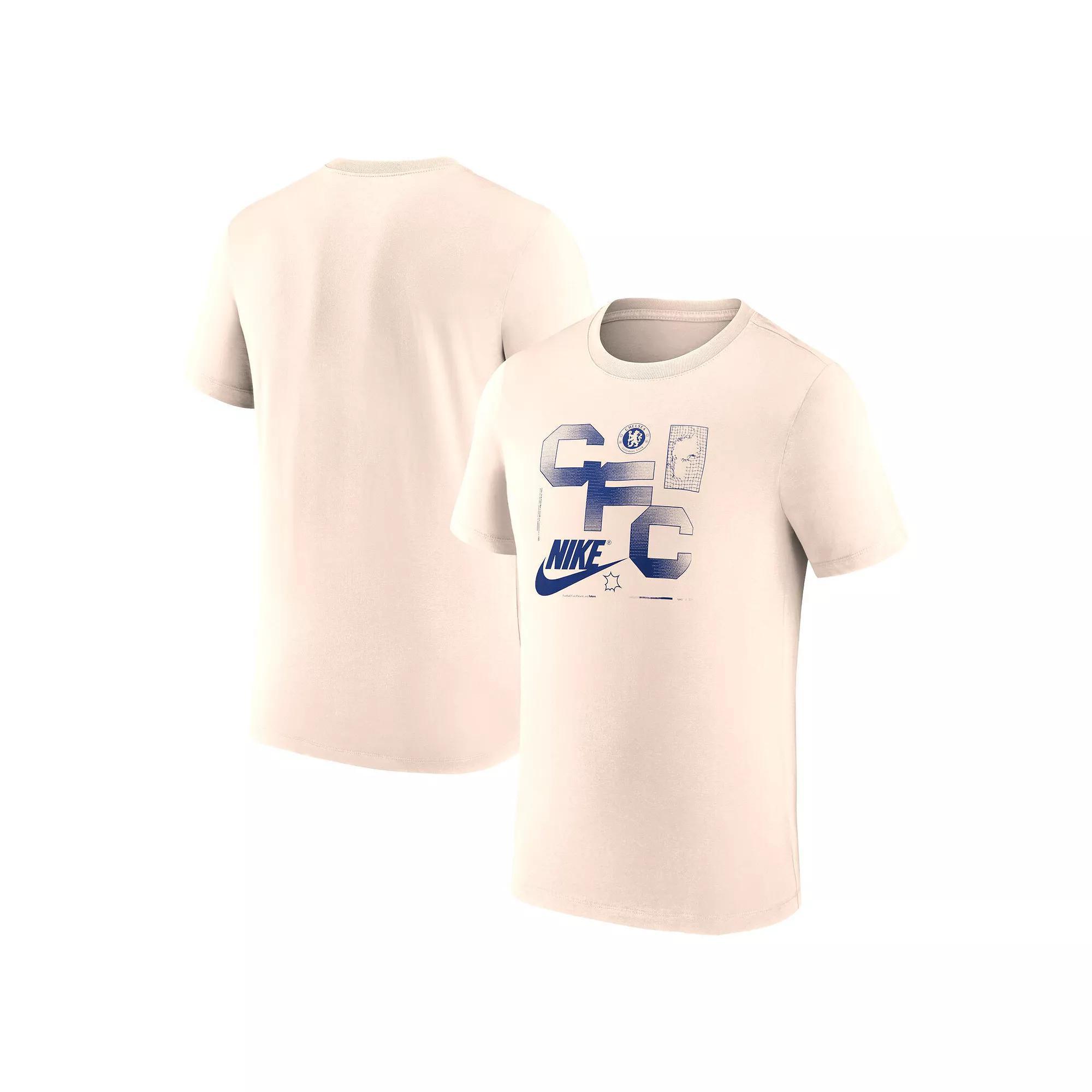 Men's Nike Pink Chelsea Futura T-Shirt, Size: Small, Chl Pink Product Image
