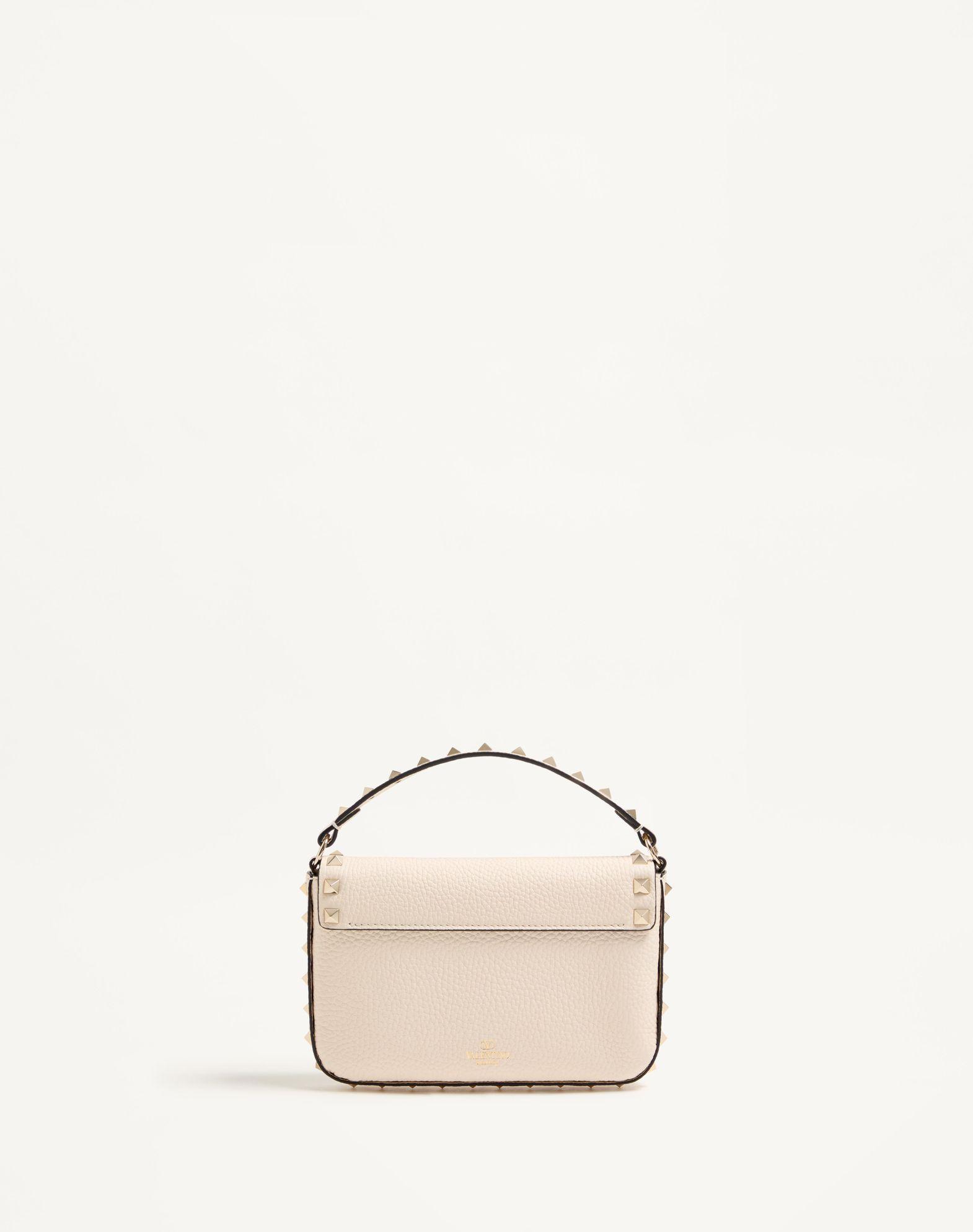 Rockstud Grainy Calfskin Pouch Product Image