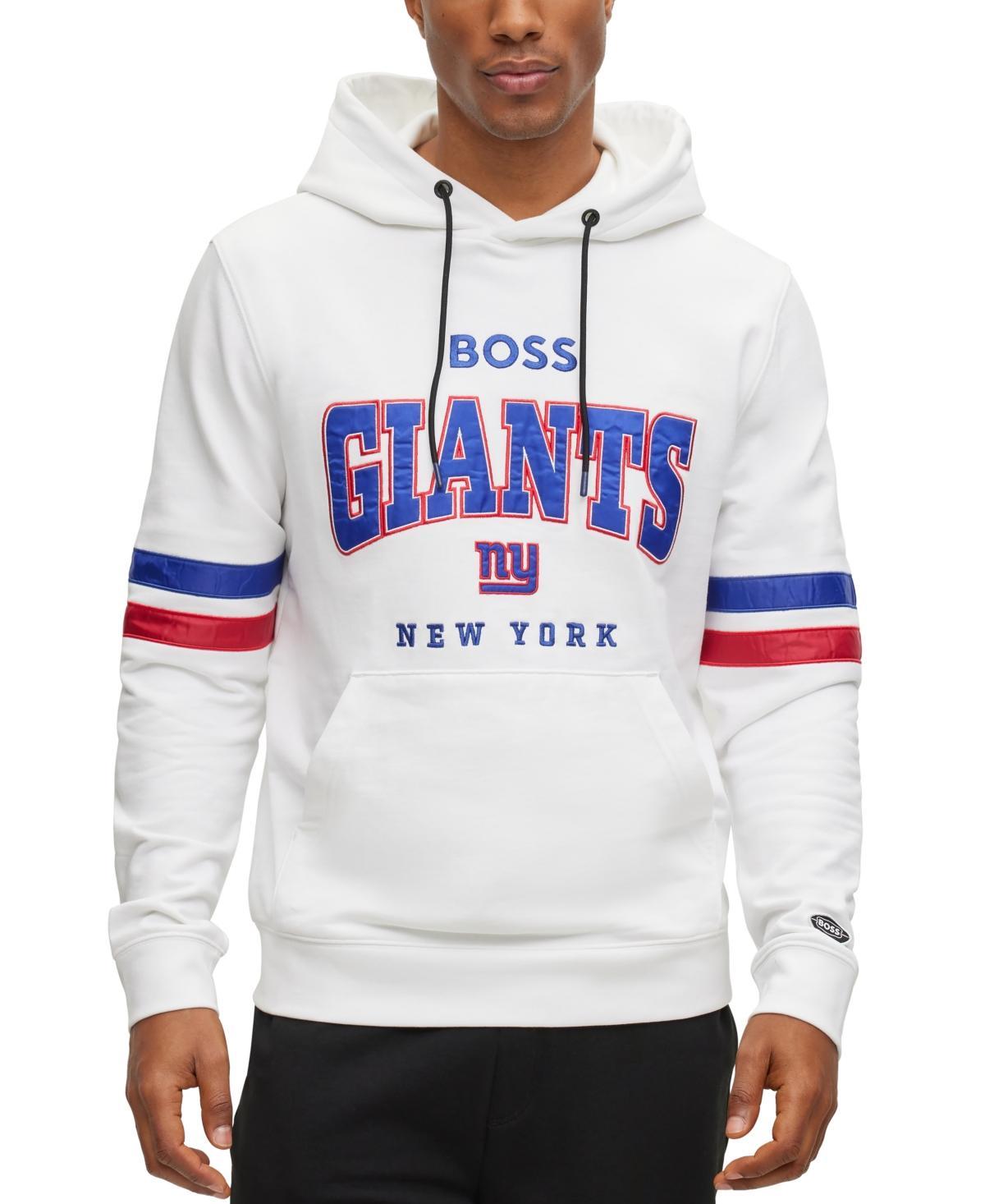 Men's BOSS X NFL  Black/White Las Vegas Raiders Touchdown Pullover Hoodie, Size: Small, Lvr Black Product Image