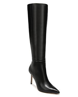 Womens Lisa Leather High-Heel Boots Product Image