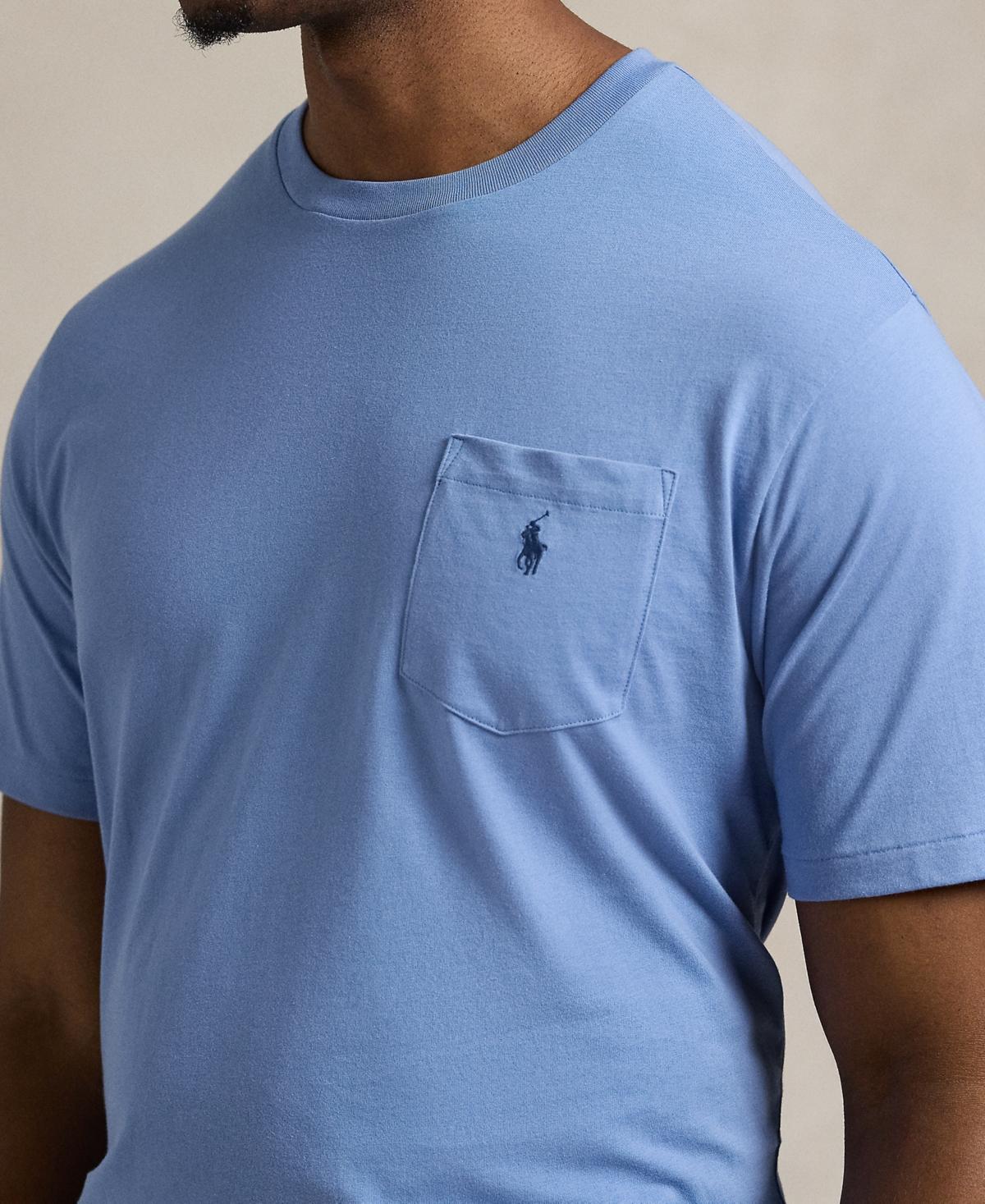 Polo Ralph Lauren Mens Big & Tall Jersey Pocket T-Shirt Product Image