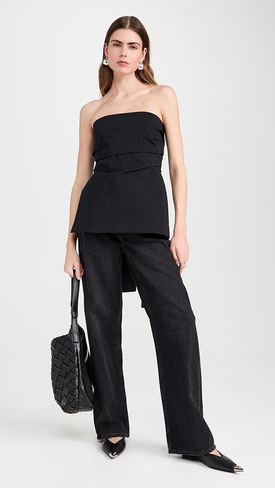 St. Agni Strapless Tie Back Top | Shopbop Product Image