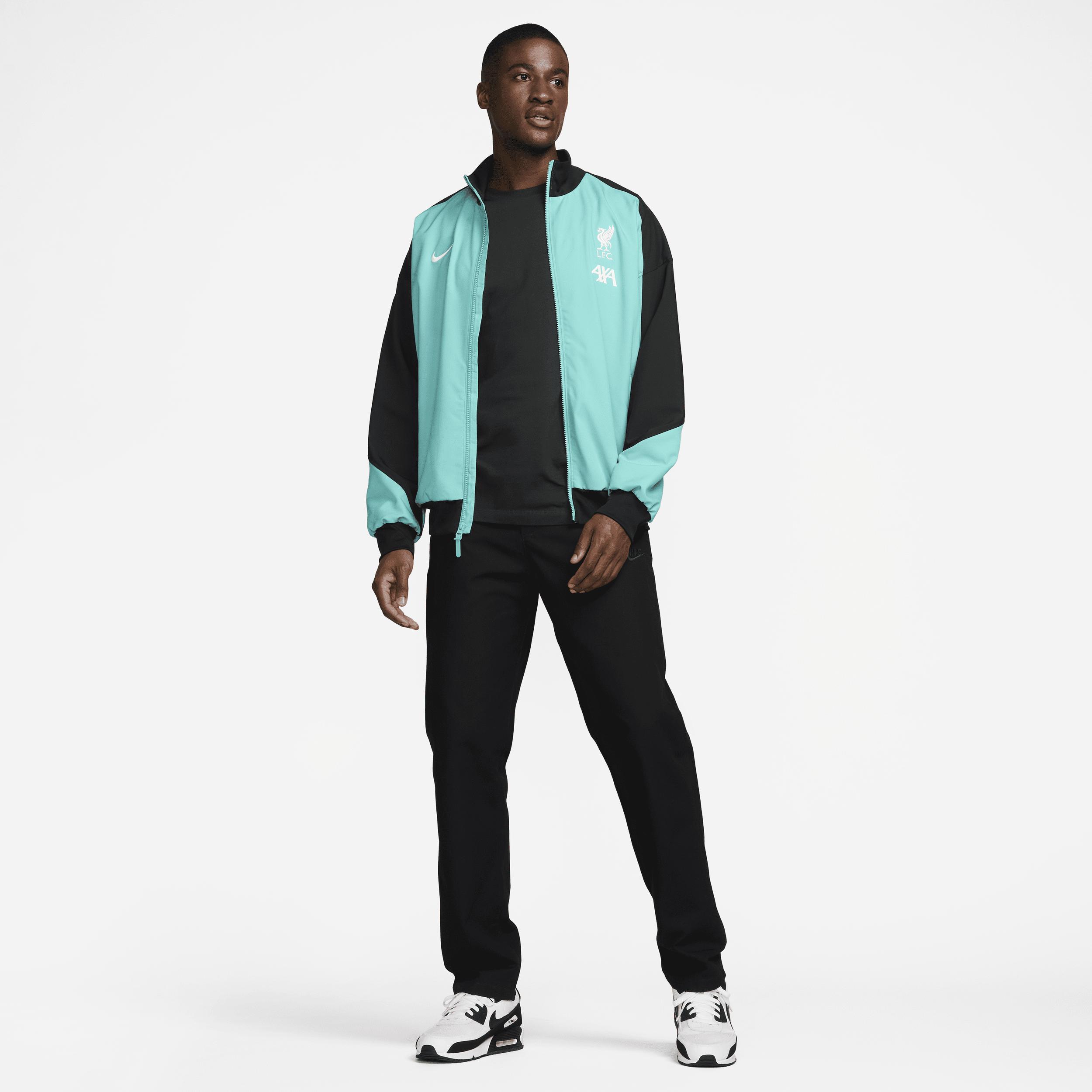 Men's Nike Teal Liverpool 2024/25 Strike Anthem Full-Zip Jacket, Size: 2XL, Lvp Blue Product Image