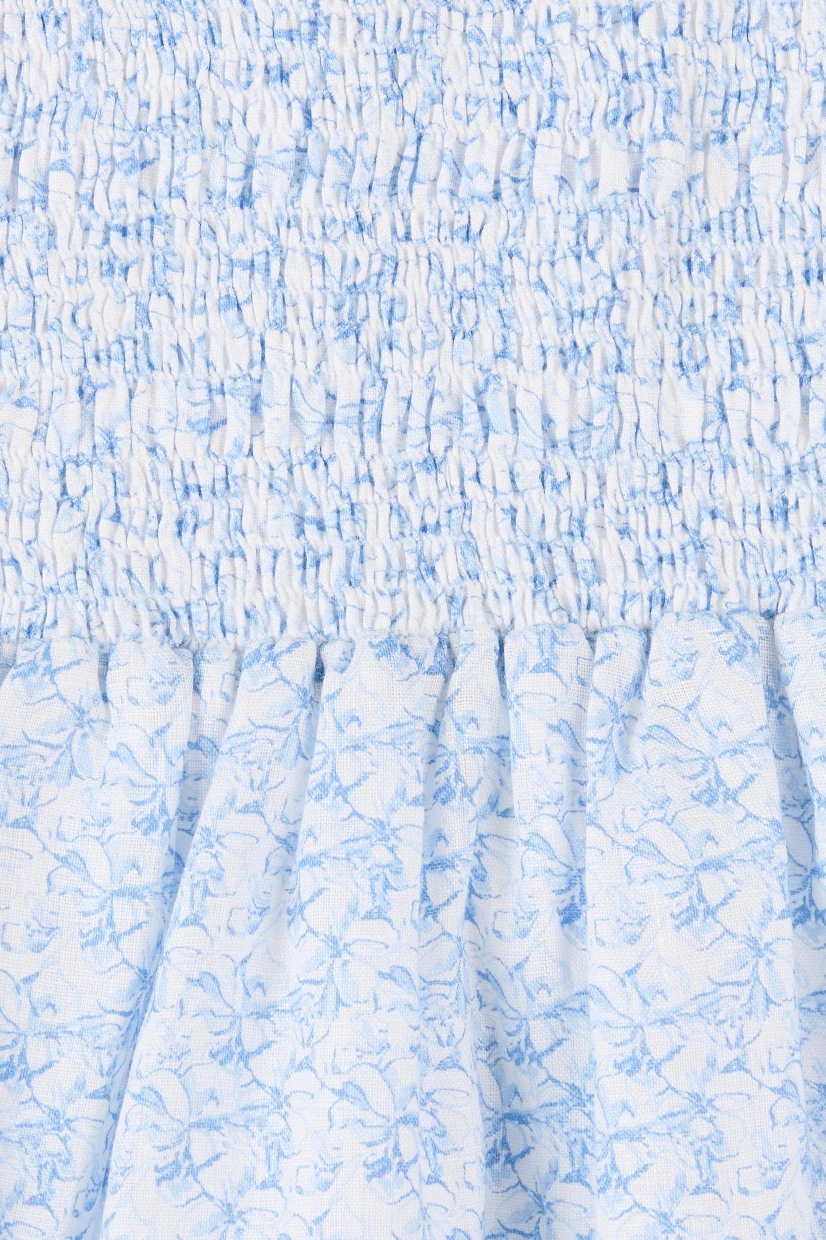 Geriba Mini Dress Leilani Mid Blue - Final Sale Product Image