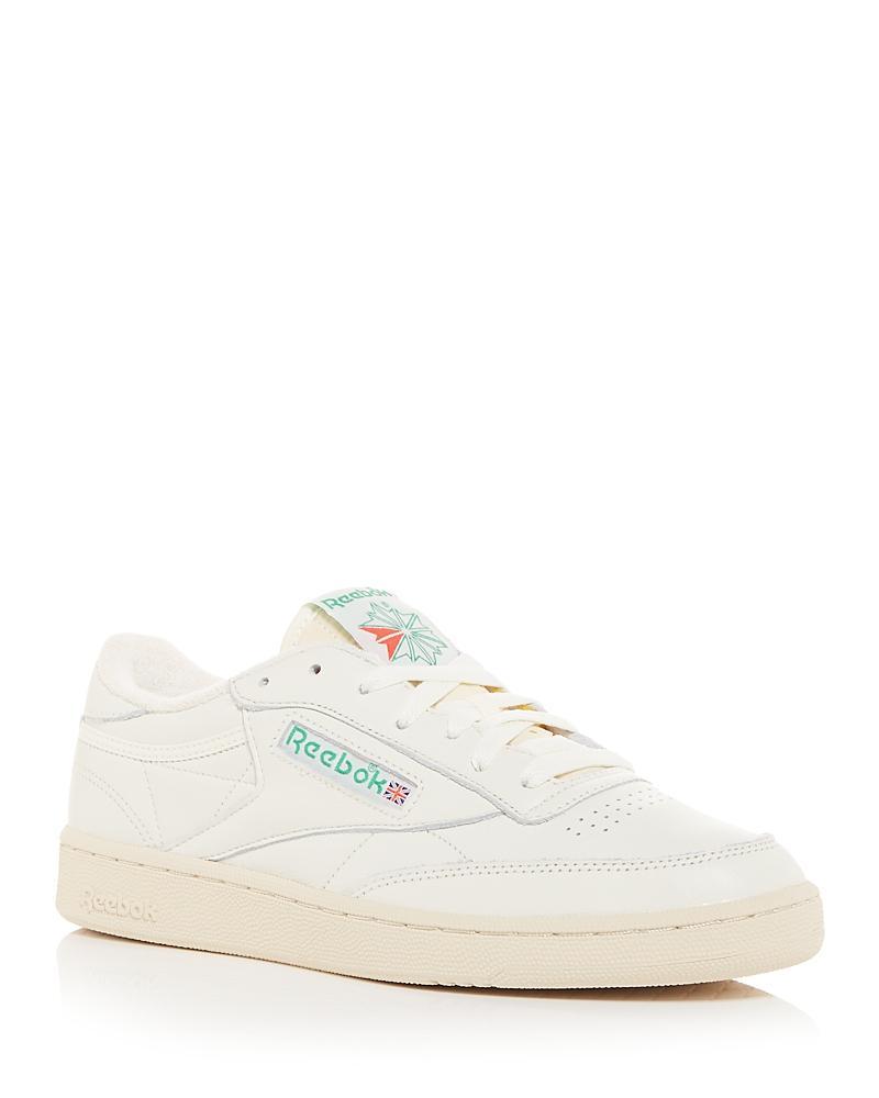 Reebok Club C 85 Vintage Unisex Sneakers Chalk/Alabas/Glegrn M 13 Product Image