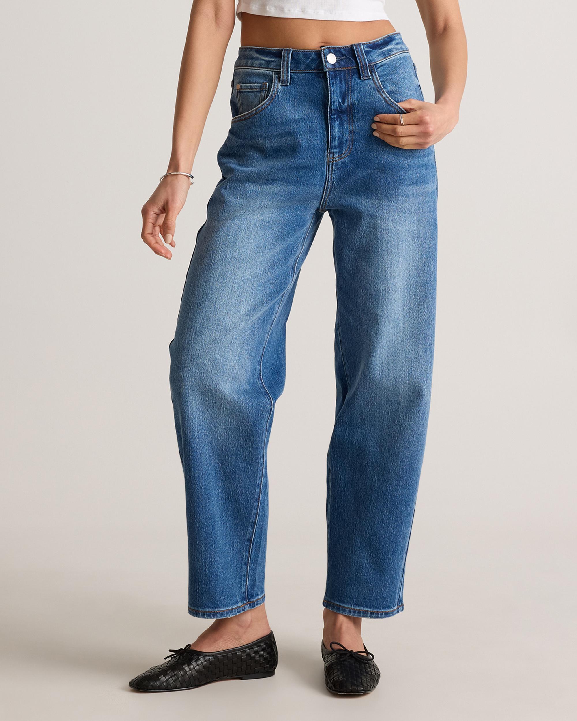 Bella Stretch Barrel Jeans Product Image