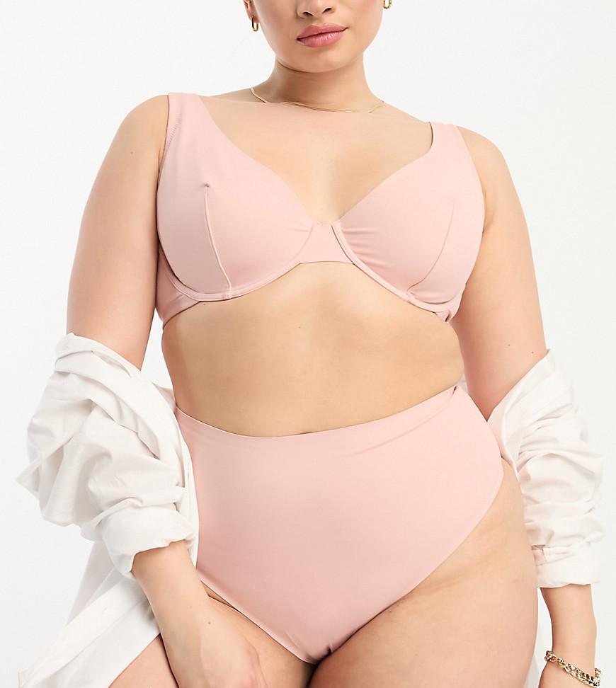 ASOS DESIGN Curve Marina smoothing underwire bra Product Image