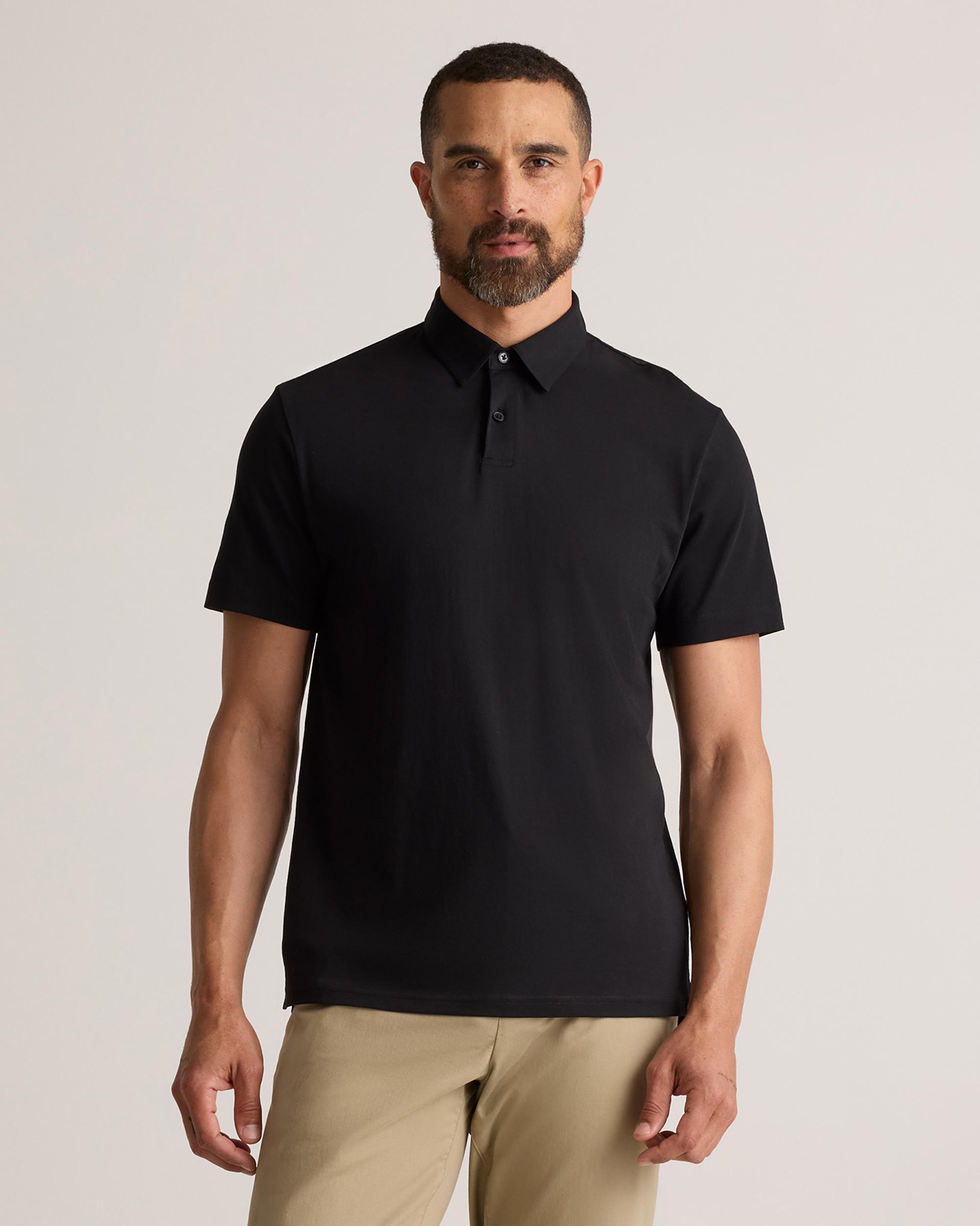 Men's 100% Pima Cotton Luxe Touch Polo Product Image