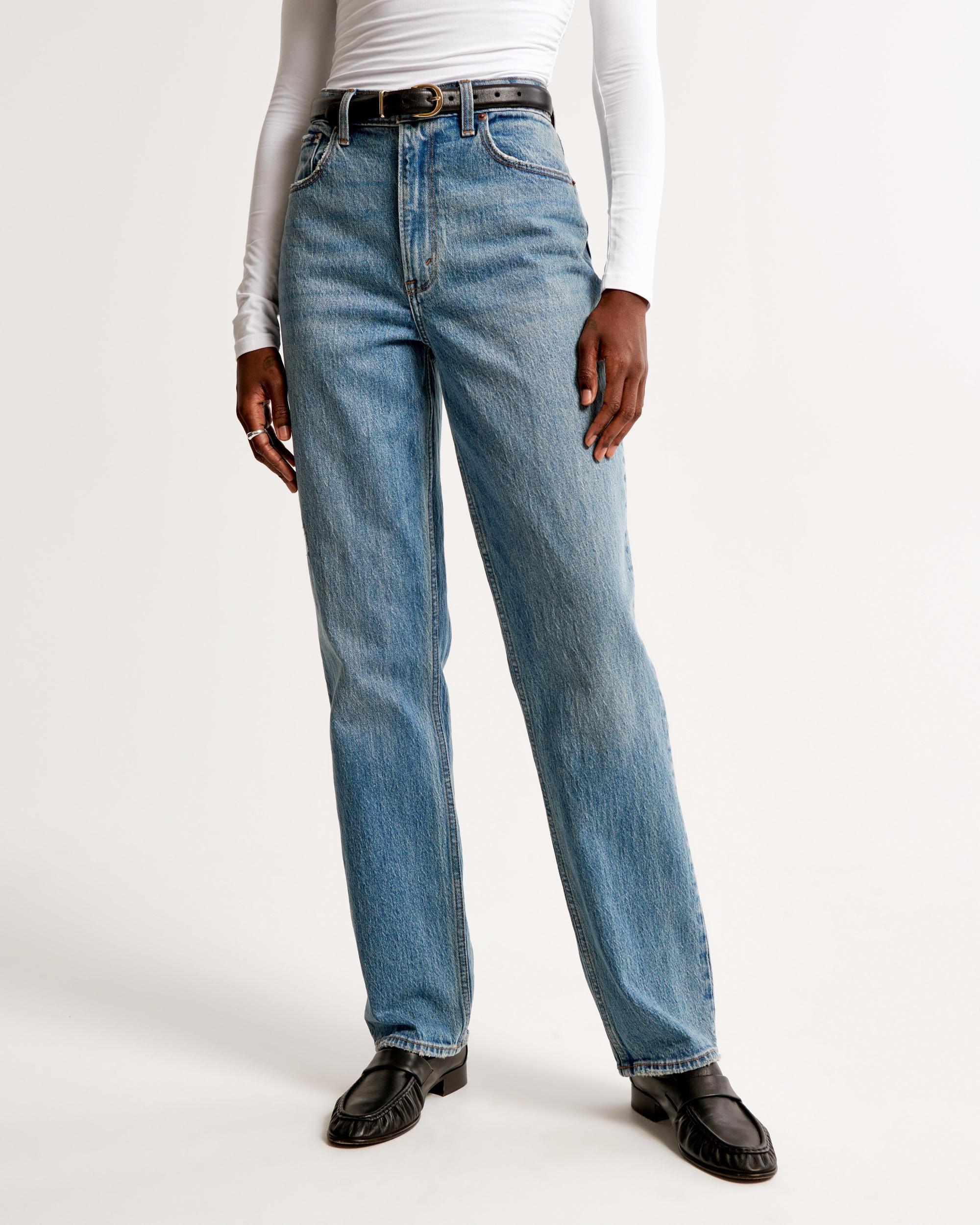 Ultra High Rise 90s Straight Jean Product Image