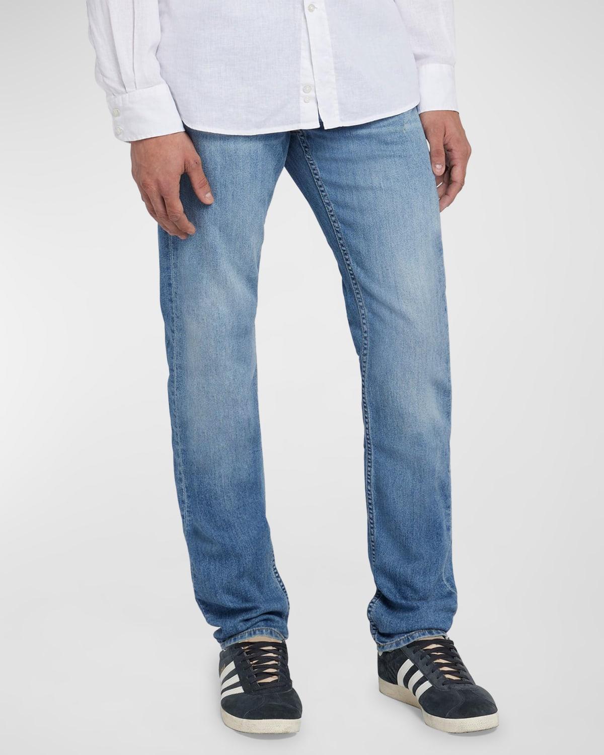 Mens Slimmy Squiggle Cotton-Blend Jeans Product Image