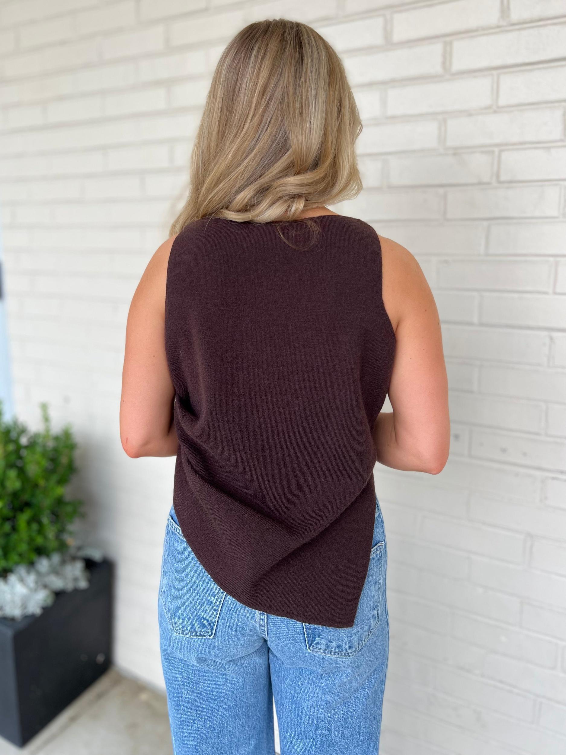 Lainey Sleeveless Knit Top Product Image