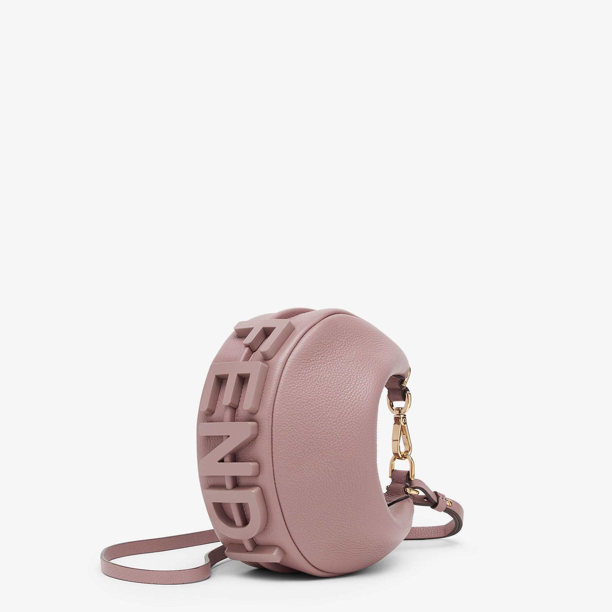 Fendigraphy MiniMauve pink leather mini-bag Product Image