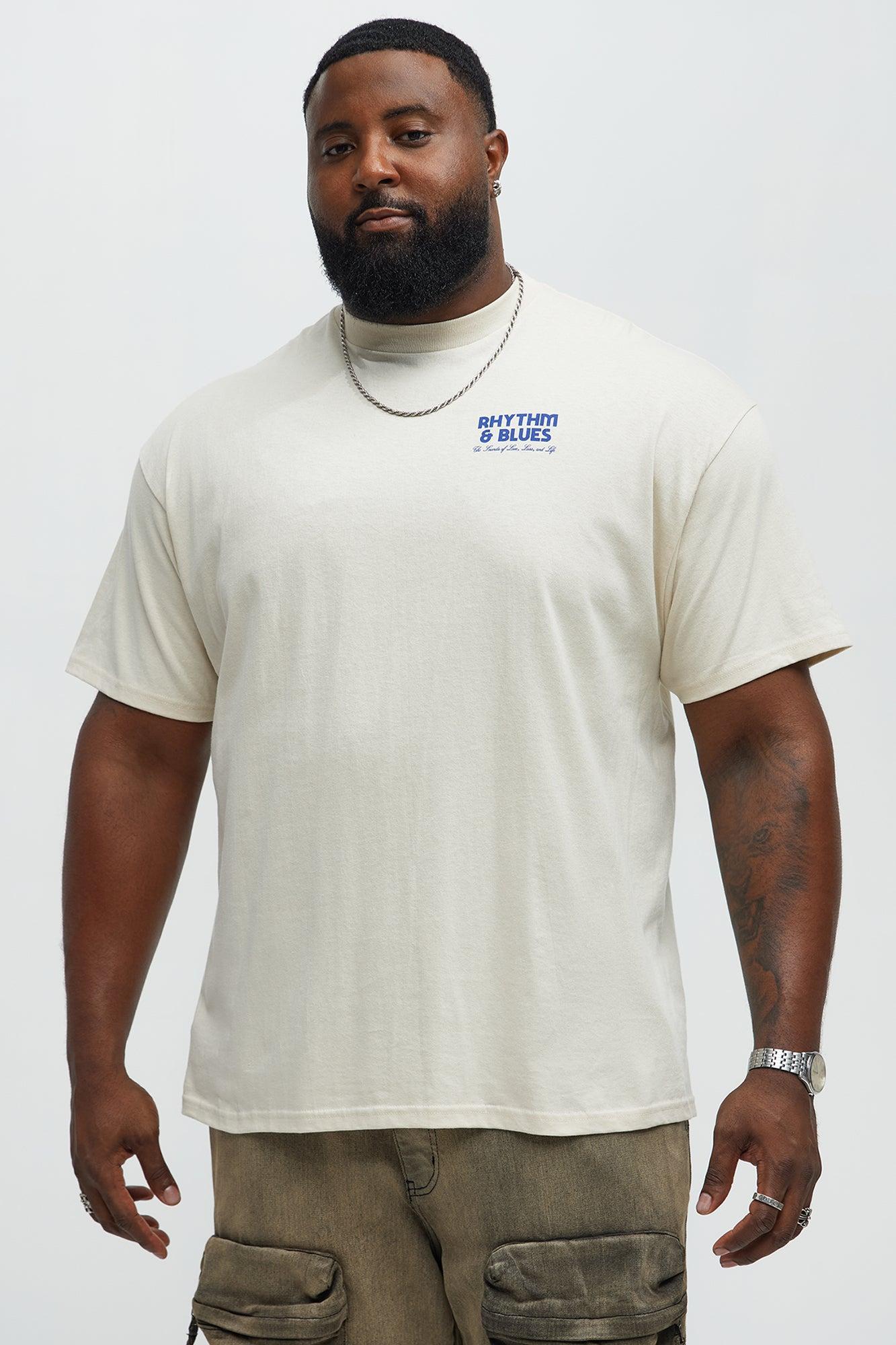 Rhythm & Blues Short Sleeve Tee - Cream Product Image