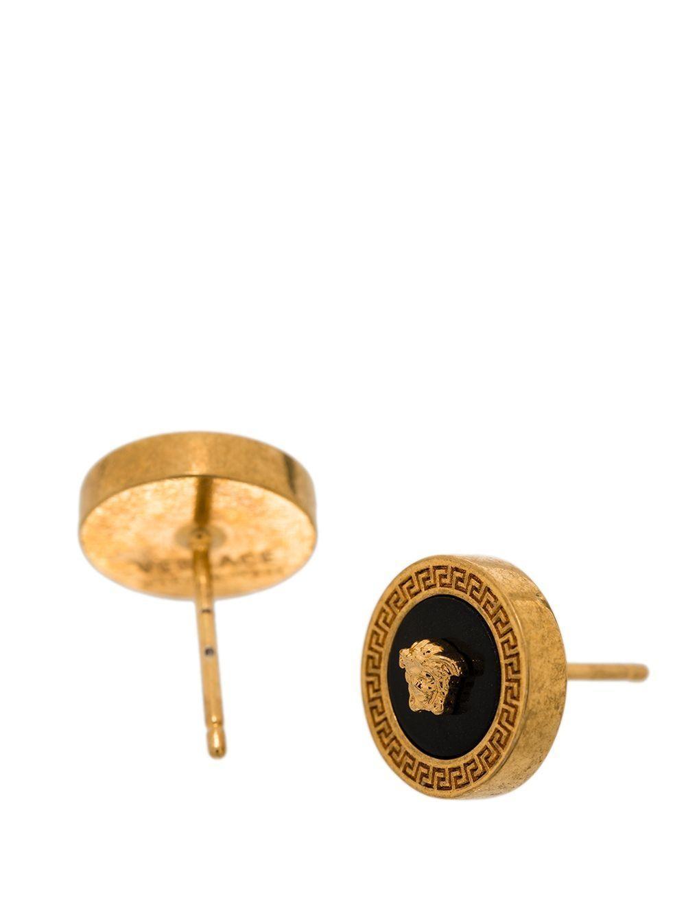 Medusa enamel stud earrings Product Image