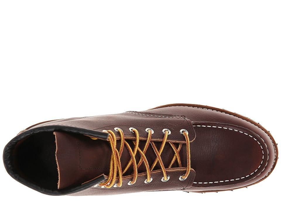 Red Wing Heritage 6 Moc Toe Lug (Briar Oil Slick) Men's Lace-up Boots Product Image