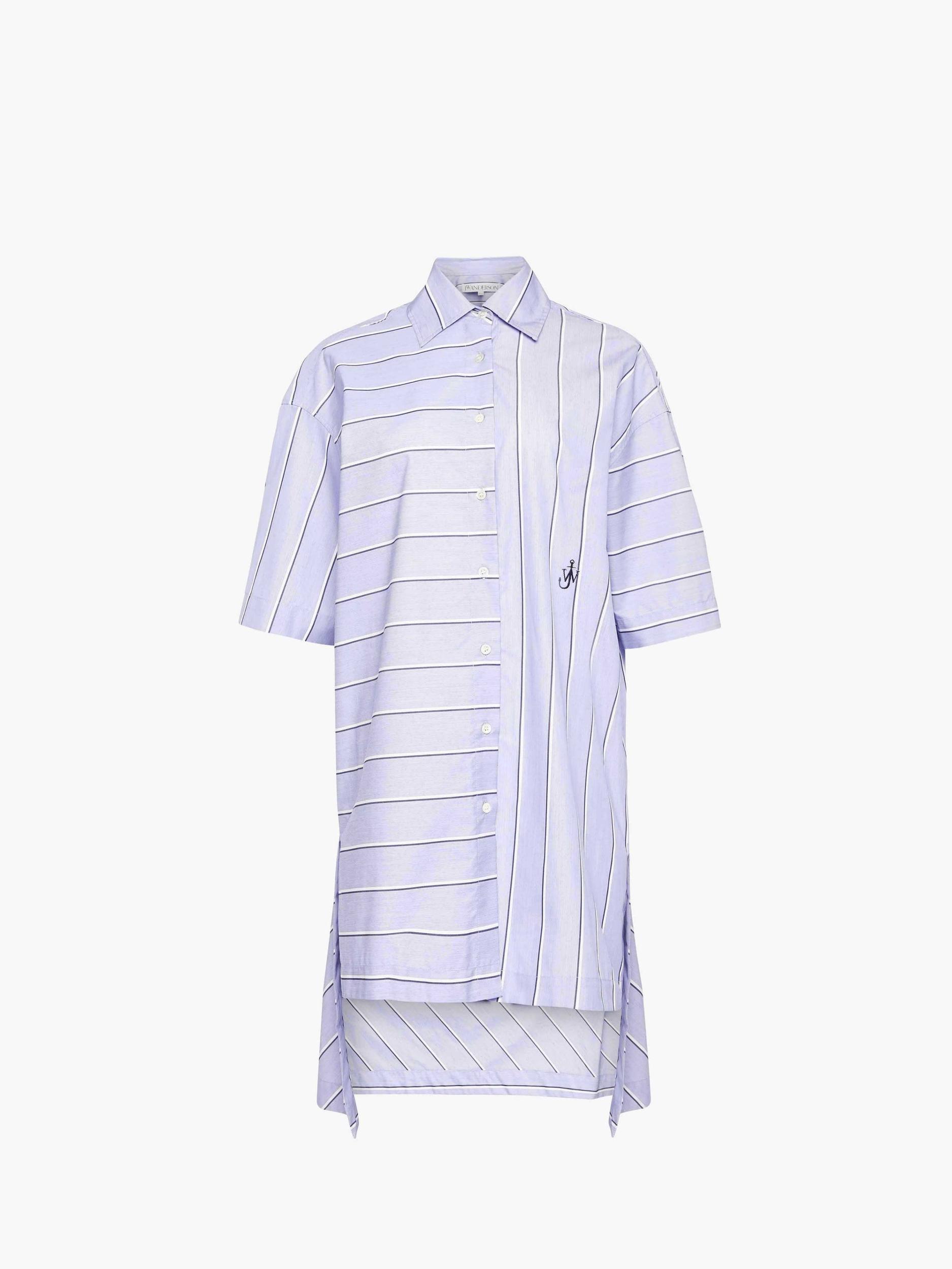 STEPPED HEM SHIRT DRESS Product Image