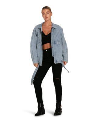 Belle & Bloom Womens All About You Denim Jacket Product Image