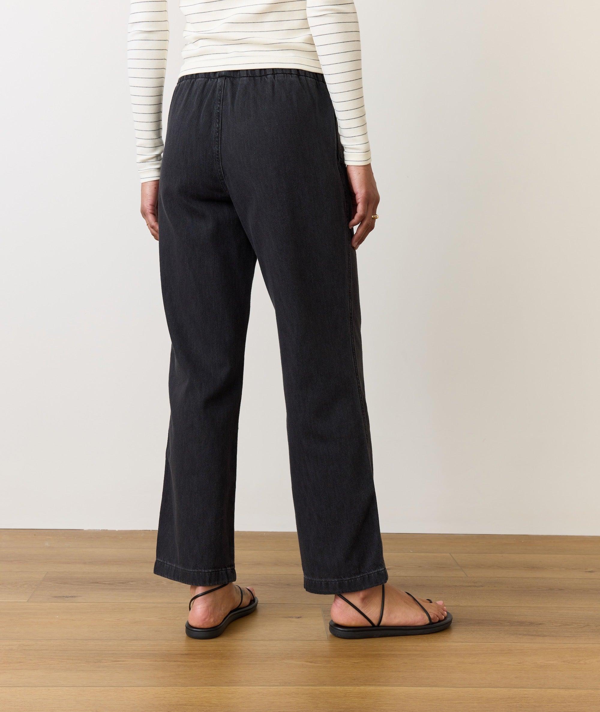 Drawstring Denim Pant Product Image