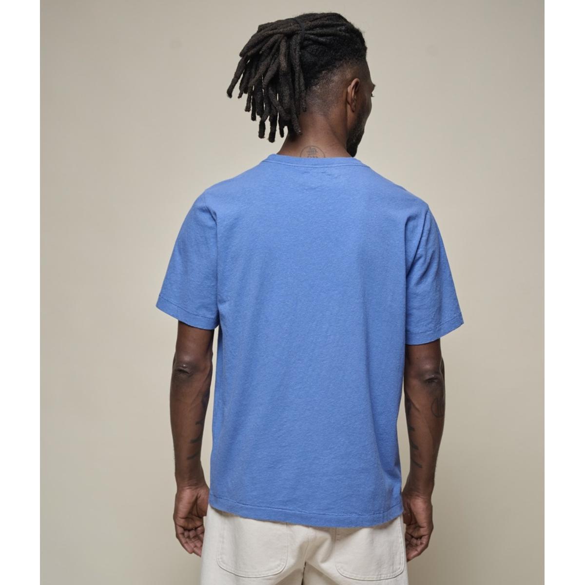 HPT01 Cotton Hemp 4,6oz Tee Faded Blue Product Image