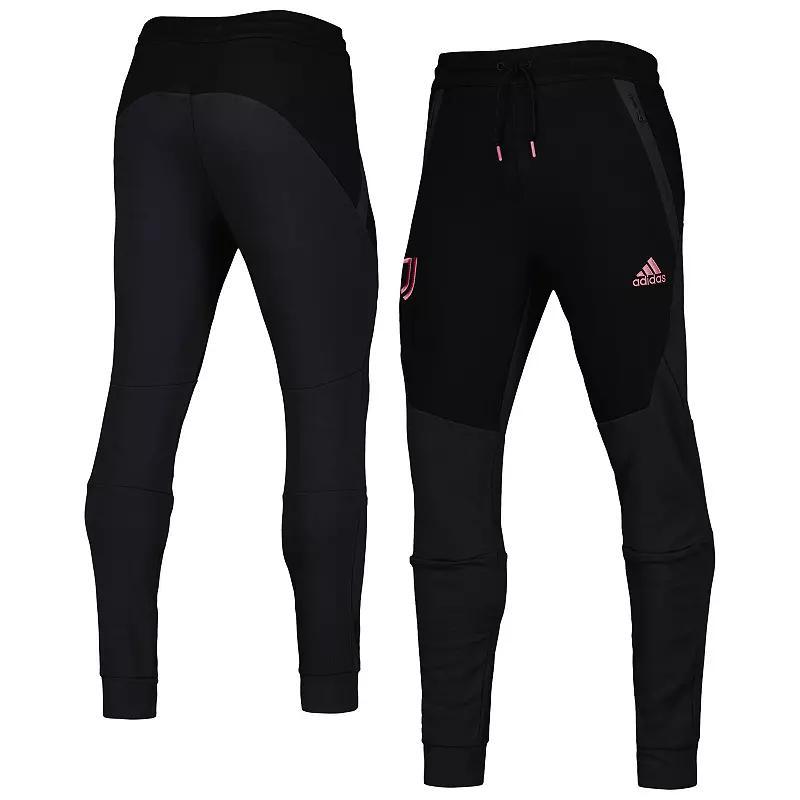 Mens adidas Black Juventus Travel Pants Product Image