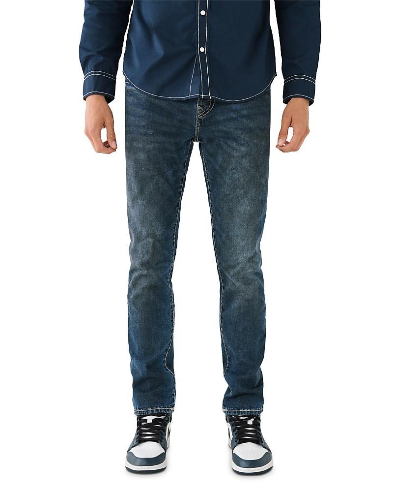 True Religion Mens Rocco Flap Pockets Super T Skinny Jeans Product Image