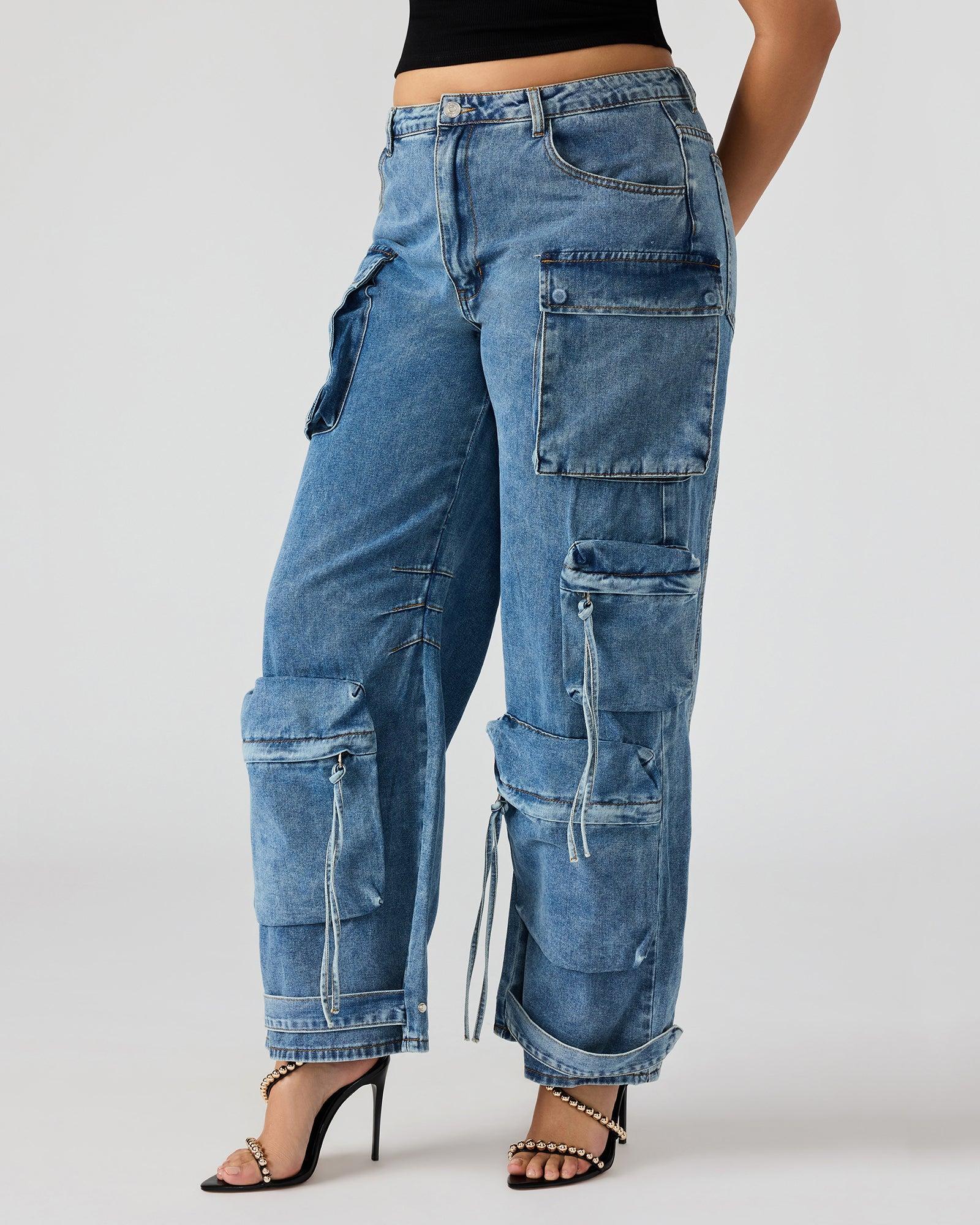 DUO MEDIUM DENIM PANT Female Product Image