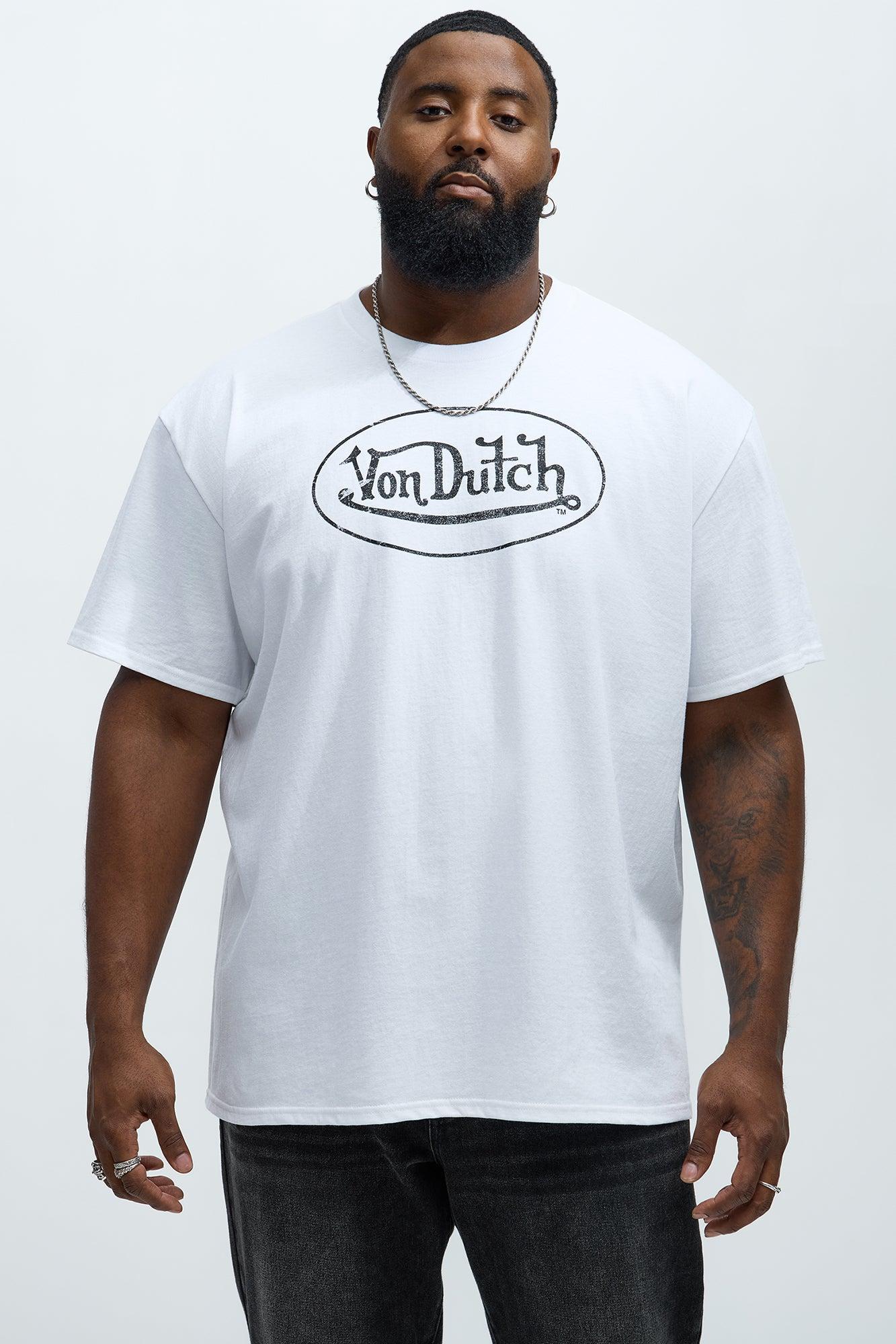 Von Dutch Vintage Logo Short Sleeve Tee - White Product Image