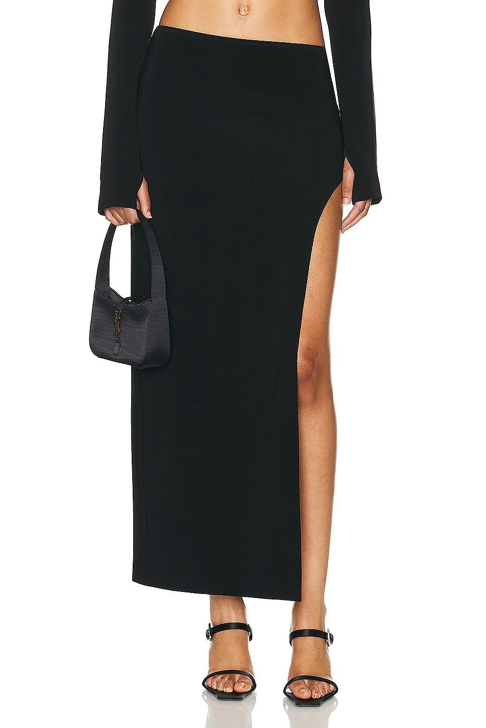 Marissa Wide Slit Skirt Norma Kamali Product Image