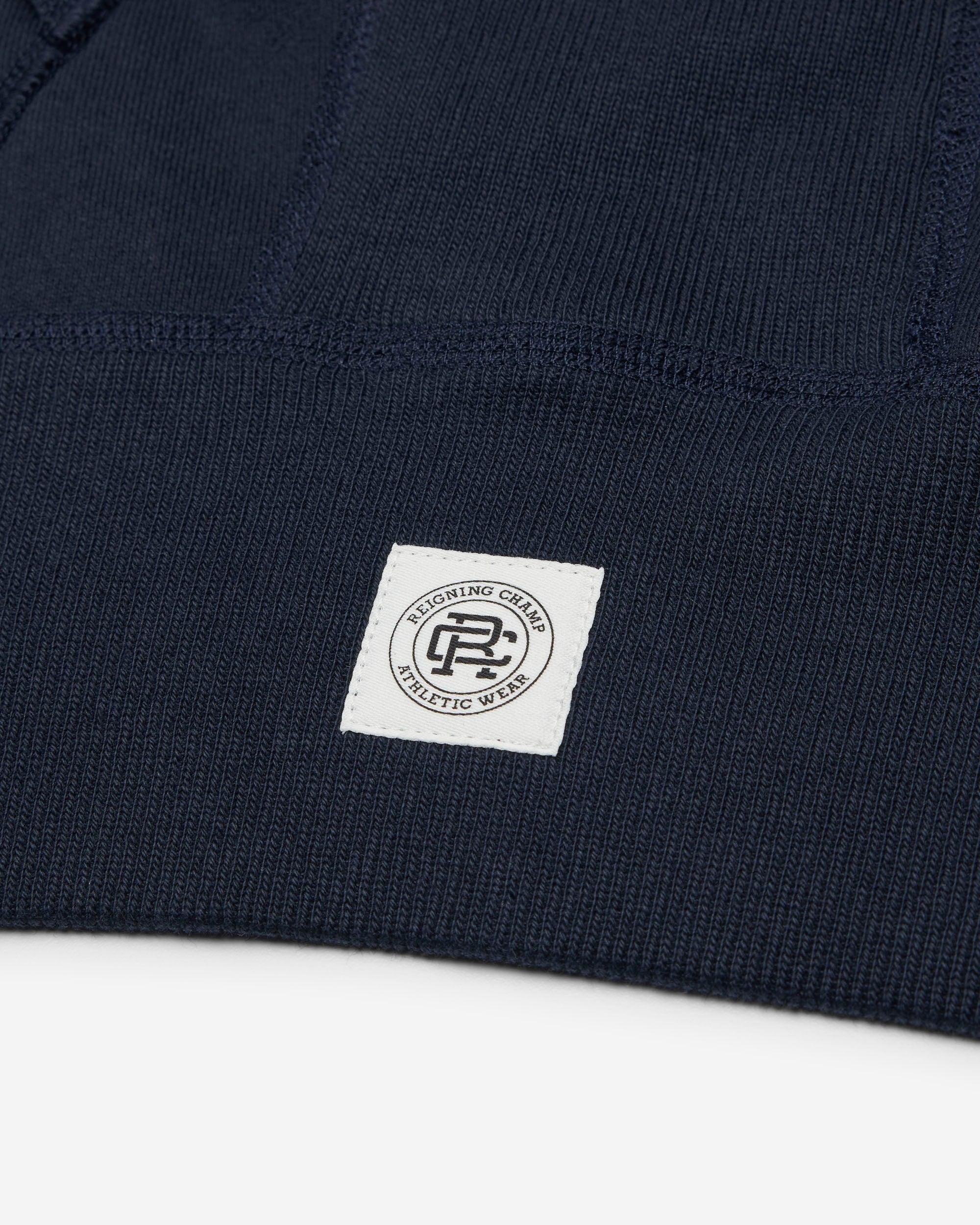 Midweight Terry Relaxed Zip Hoodie Male Product Image