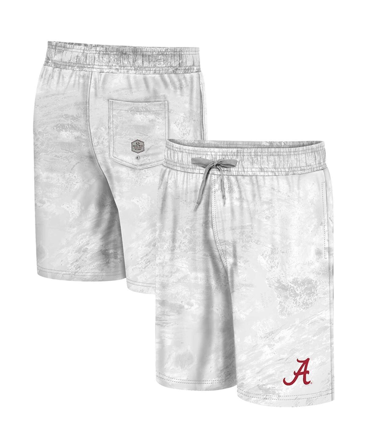 Men's Colosseum White Iowa State Cyclones Realtree Aspect Ohana Swim Shorts, Size: Large Product Image