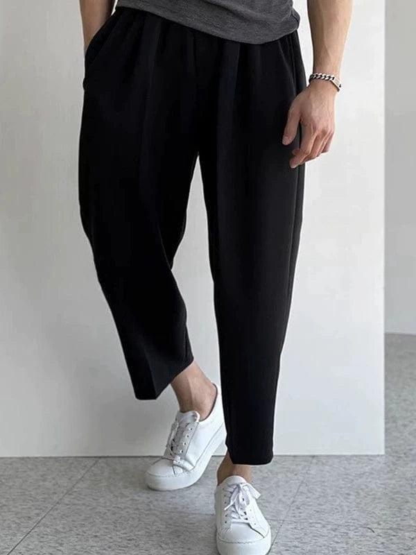 RT No. 18298 PLEATED CASUAL PANTS & SLIM SHORT SLEEVE Product Image