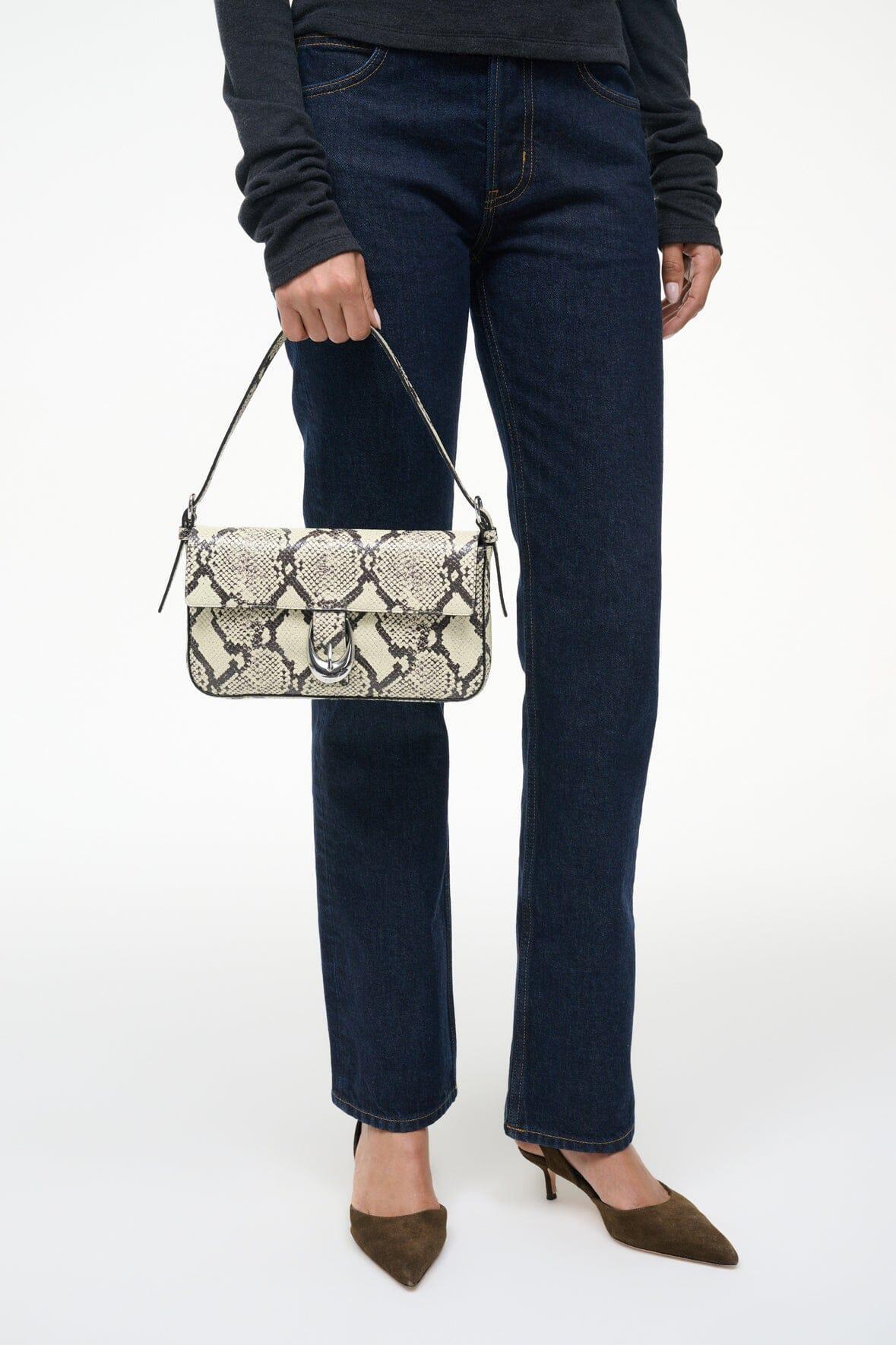 HARLOW BAG | WHITE SNAKE Product Image