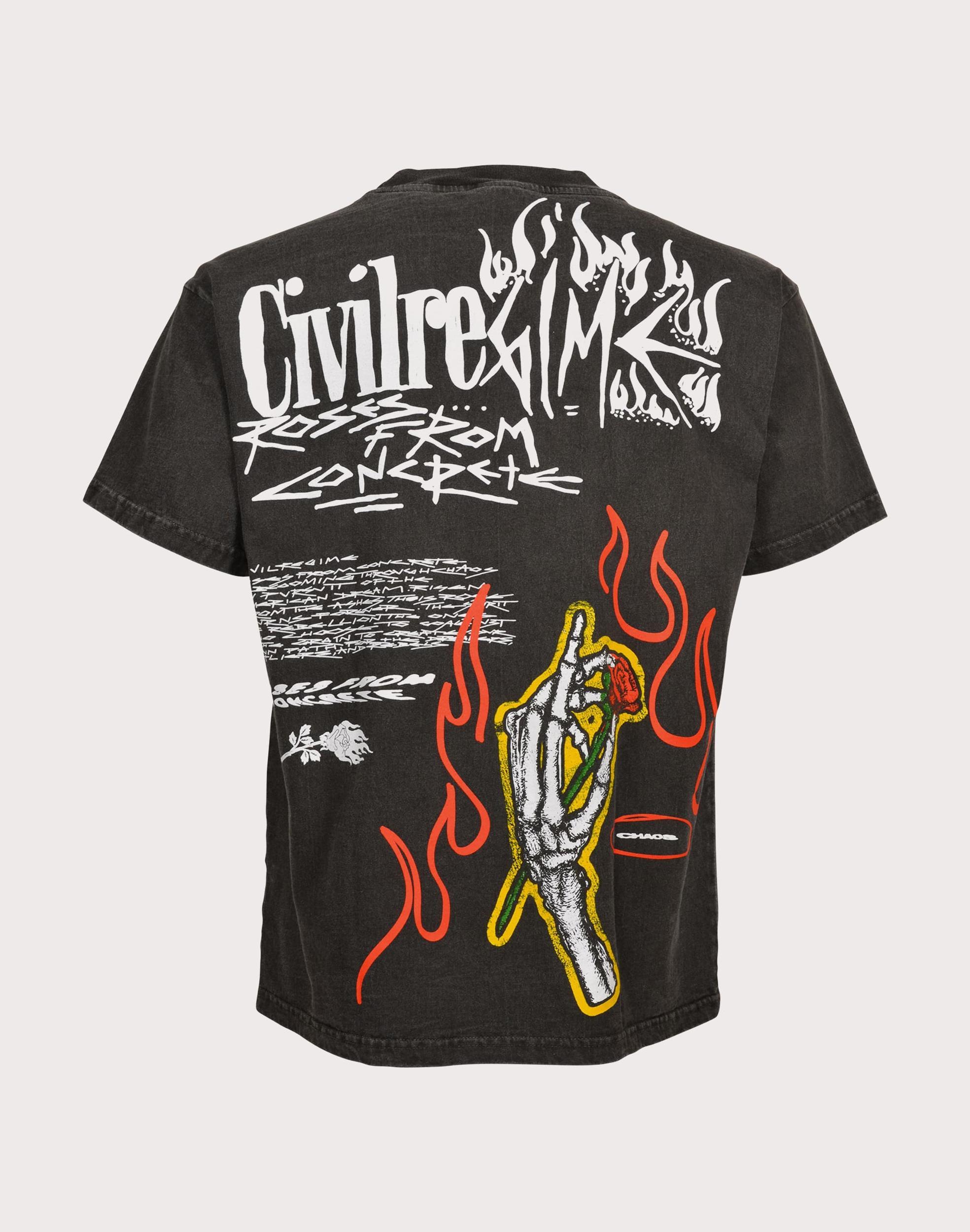 CIVIL CLOTHING Civil Regime Rebel Riot V2 Men's Tee Male Product Image