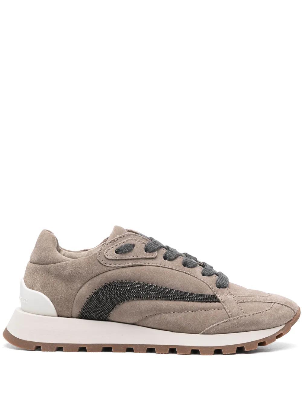 BRUNELLO CUCINELLI Sneakers Shoes In Brown Product Image