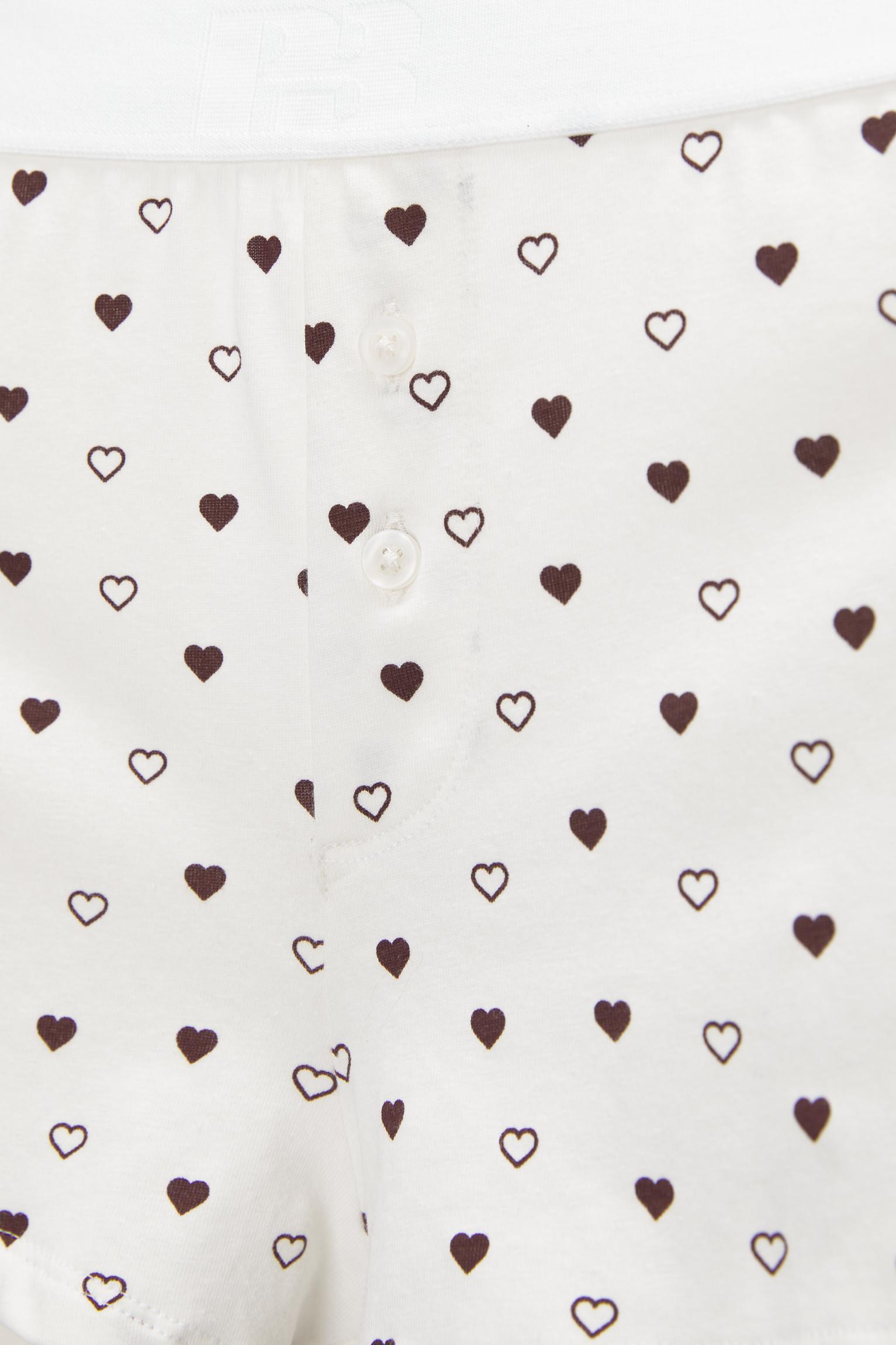 Heart print boxer shorts Product Image