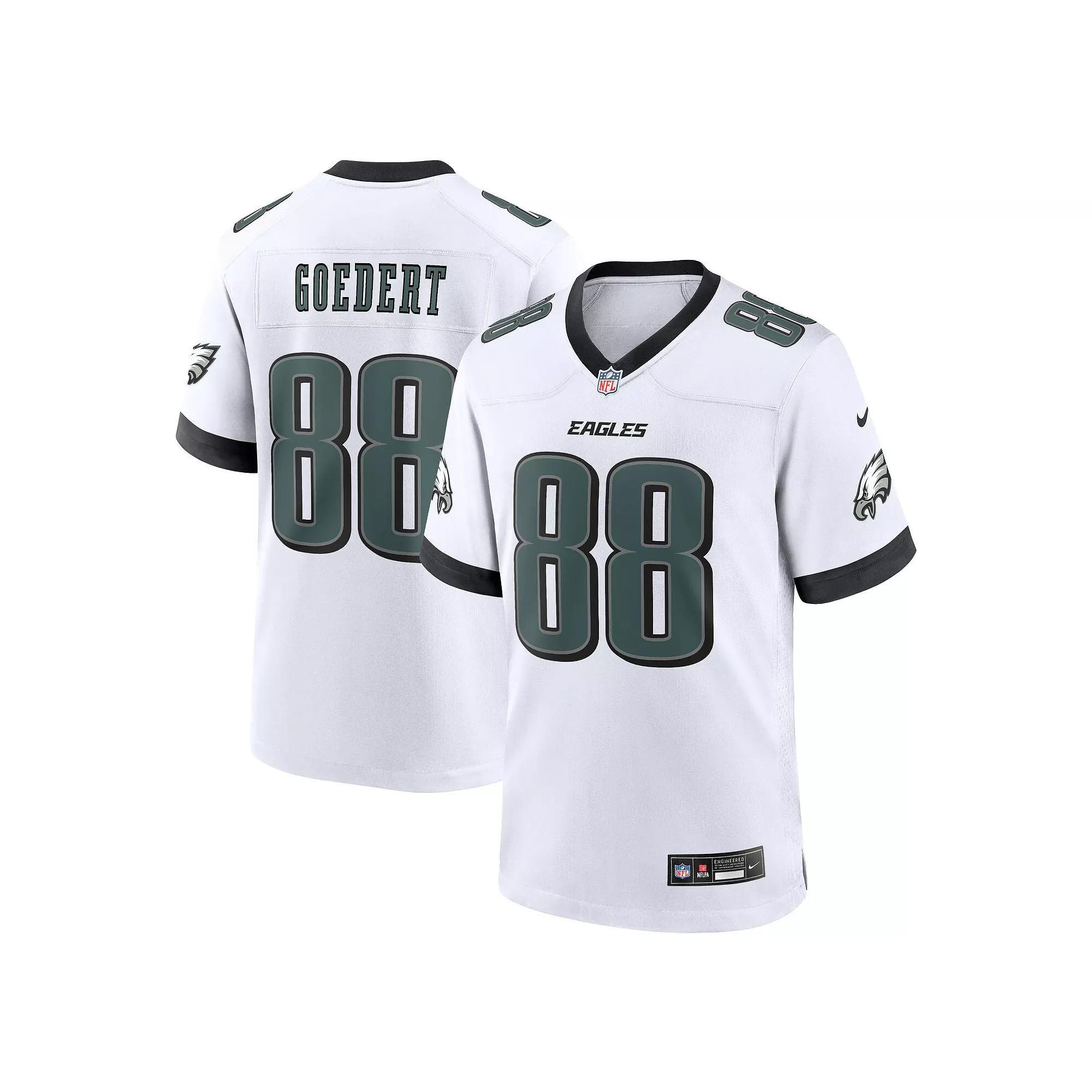 Men's Nike Dallas Goedert White Philadelphia Eagles White Game Jersey, Size: Small Product Image