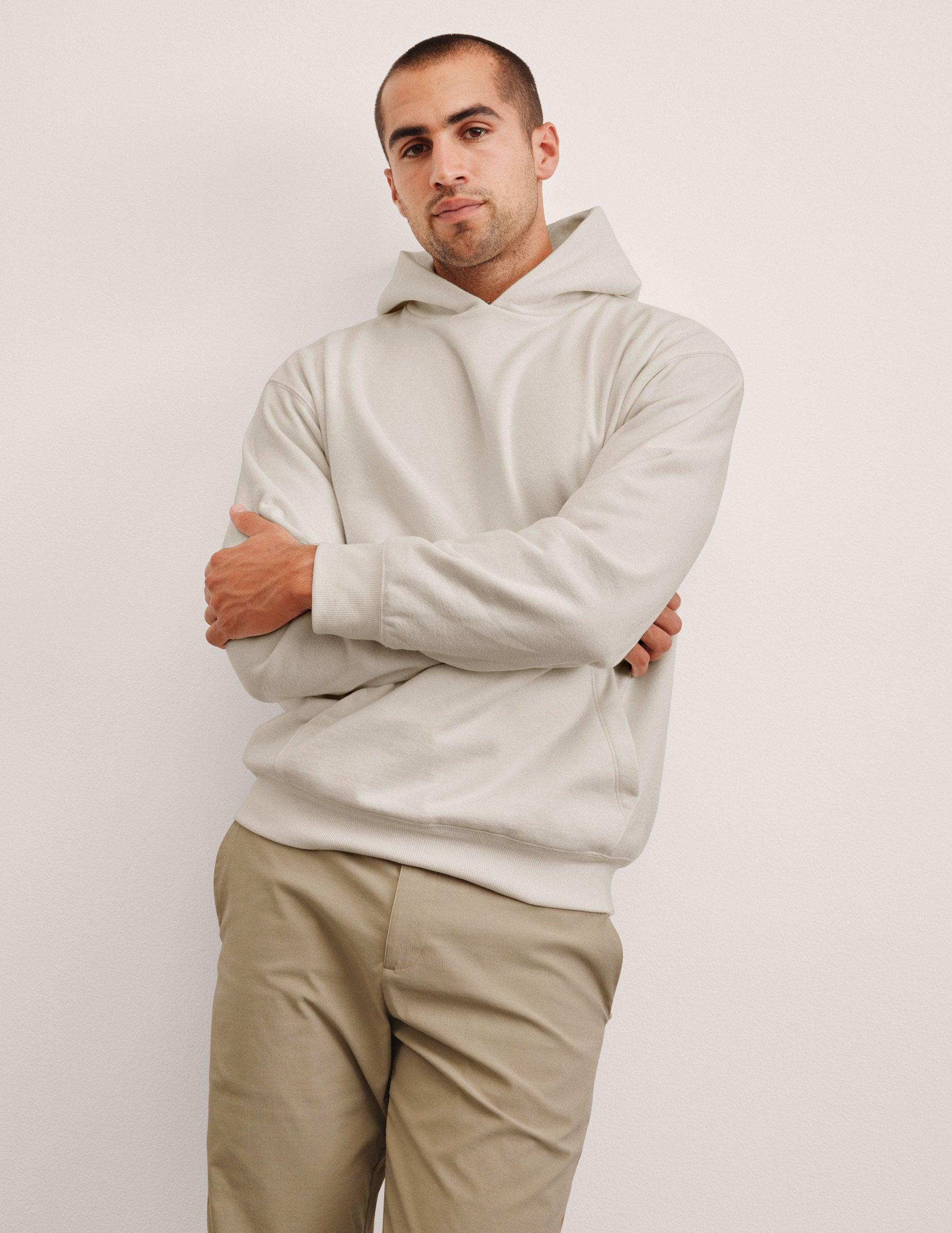 Classic Fleece Men's Hoodie Male Product Image