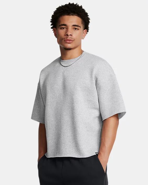 Under Armour Mens Under Armour Icon Fleece Short Sleeve Crew - Mens Product Image