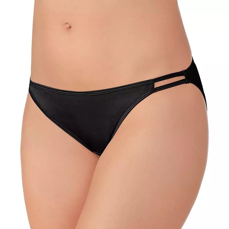 Plus Size Vanity Fair Lingerie Illumination String Bikini 18810, Womens Steele Purple Product Image