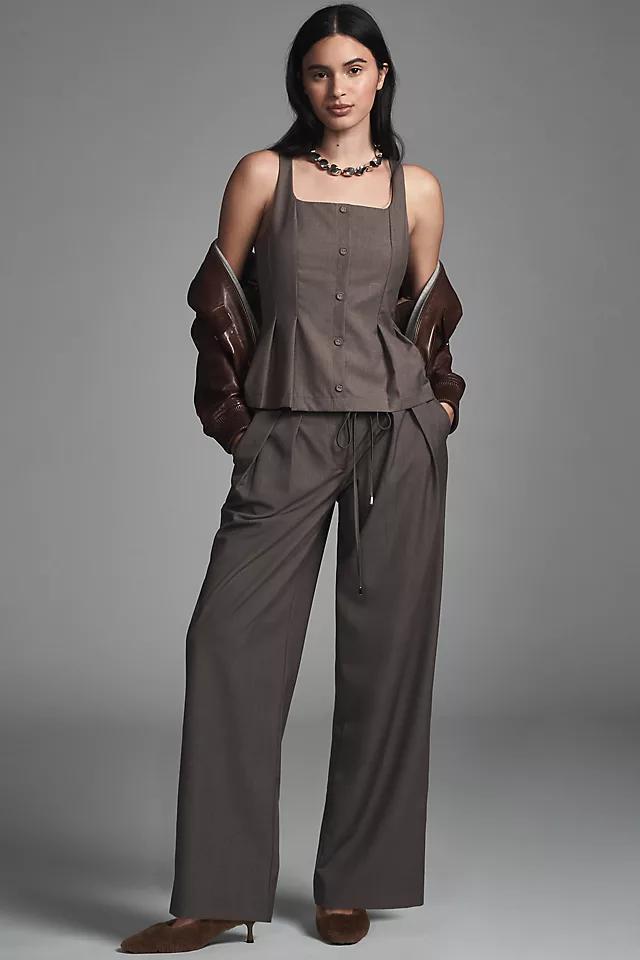 En Saison Mirabella Tie-Waist Wide-Leg Trousers Product Image