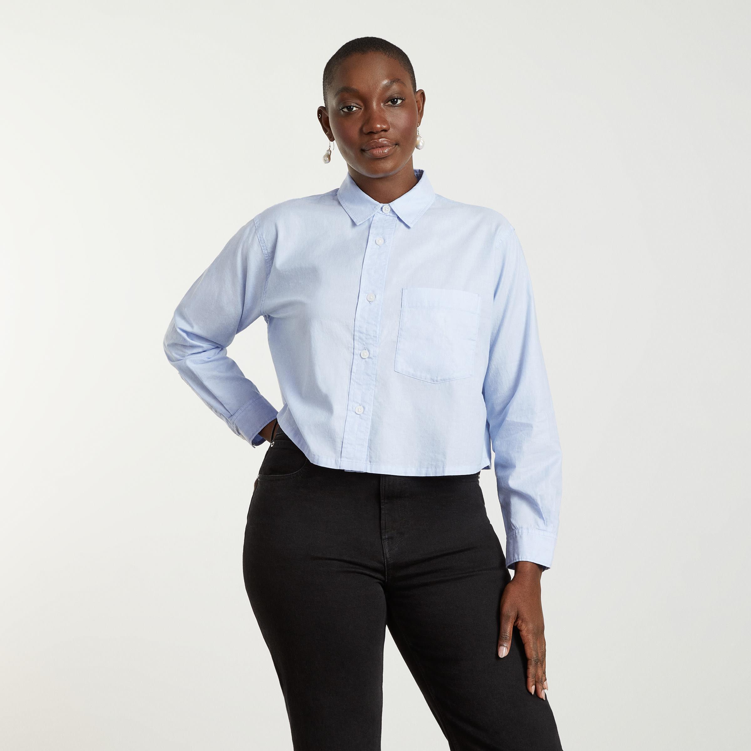 Womens Way-Short Shirt in Silky Cotton by Everlane Product Image