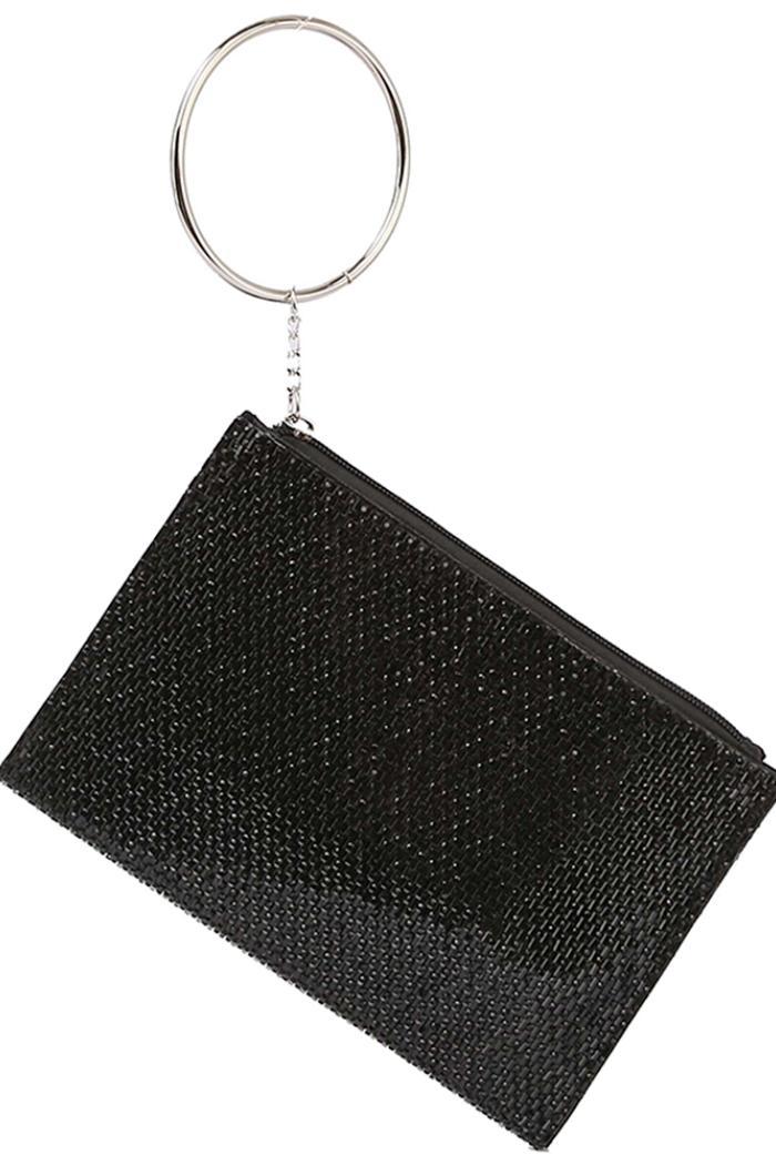 FASHION METAL HAND TEXTURE CLUTCH BAG Product Image