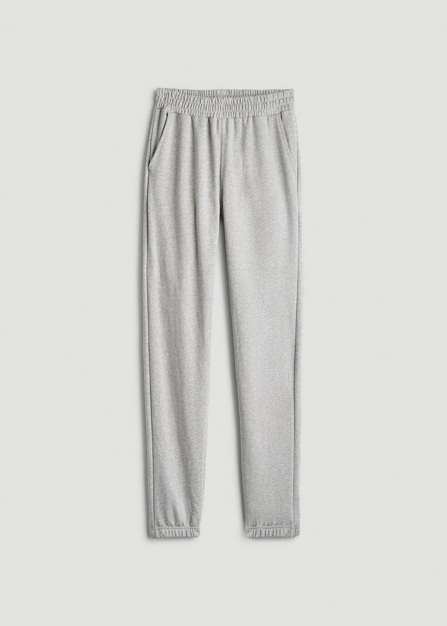 Wearever French Terry Sweatpants for Tall Men in Grey Mix Product Image