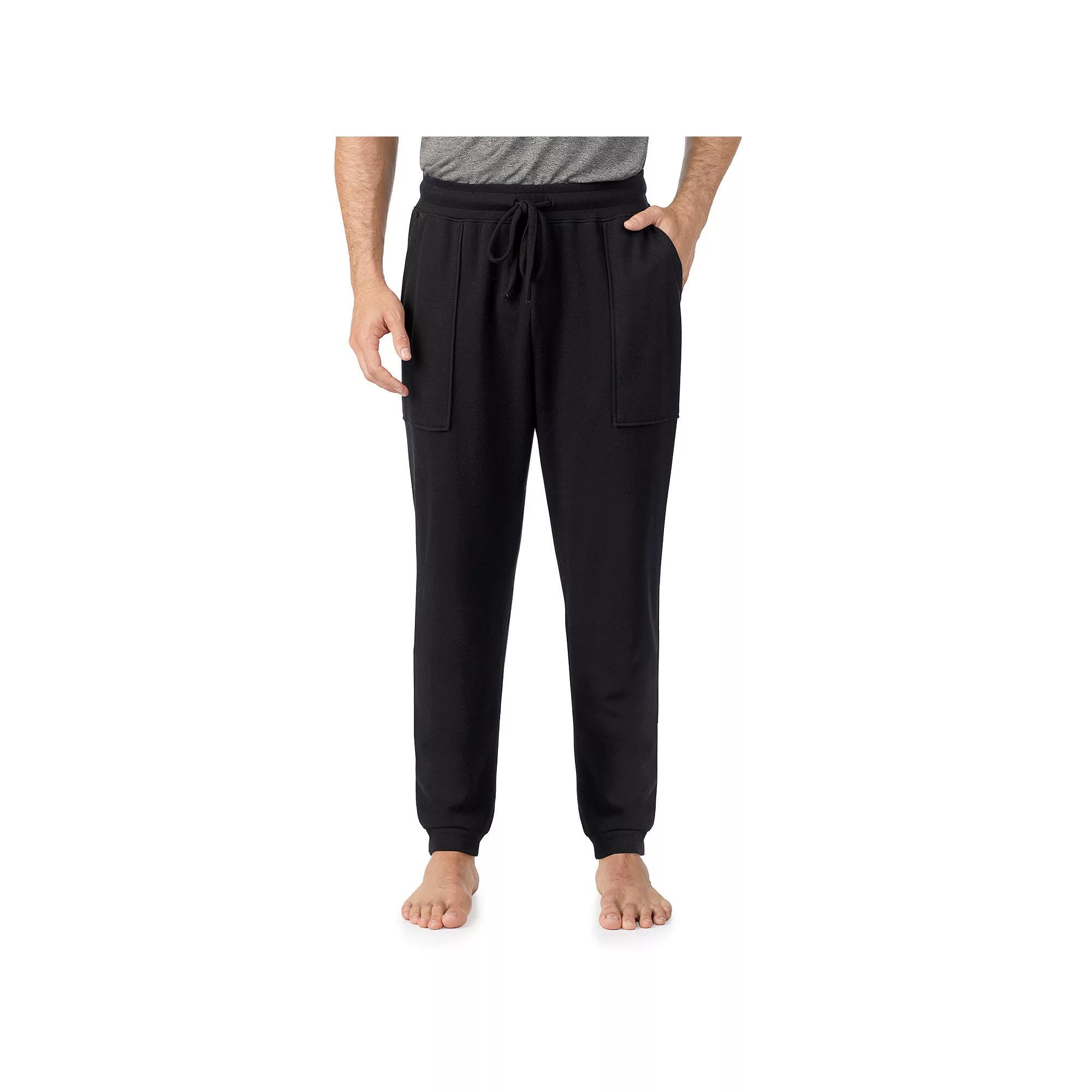 Big & Tall Cuddl Duds Essentials Banded-Bottom Pajama Pant, Men's, Size: 3XB, Blue Blue Product Image