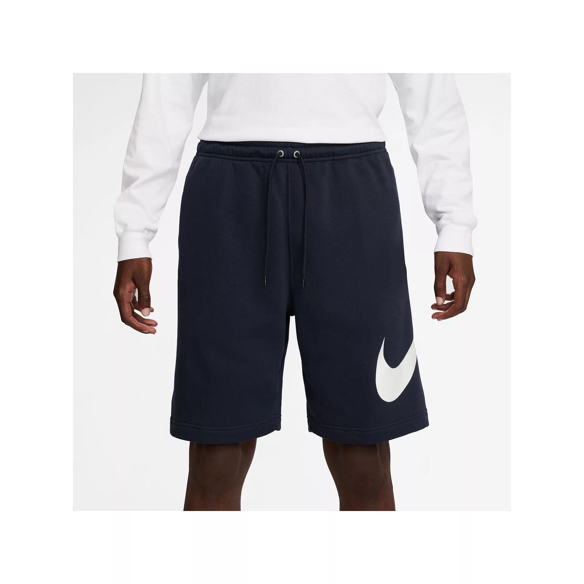 Men's Nike MNK Club Basketball Shorts, Size: Large, Obsidian Product Image