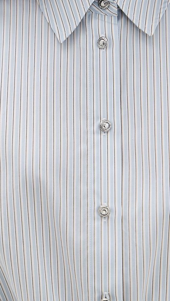 rag & bone Georgie Stripe Poplin Shirt | Shopbop Product Image
